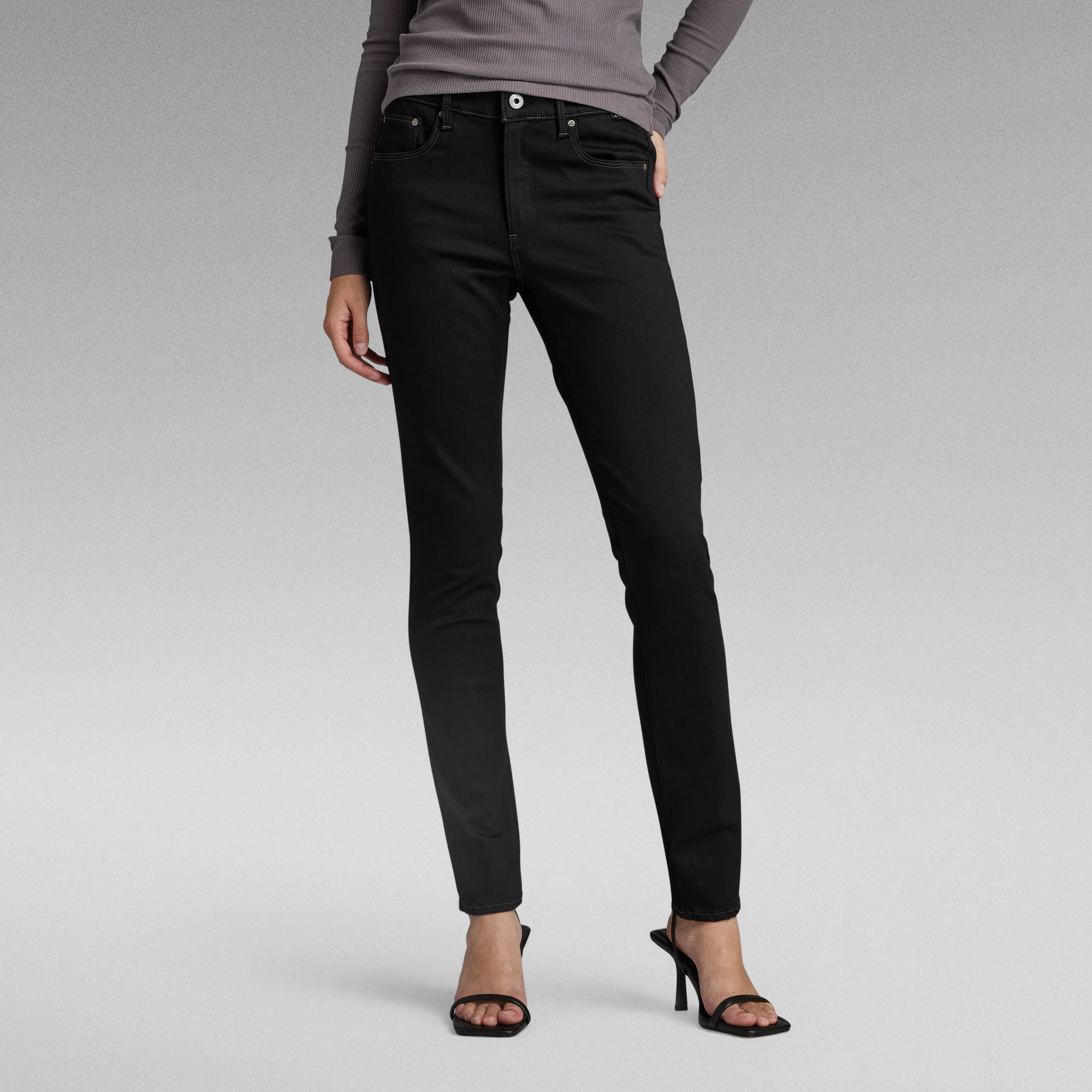 

3301 Skinny Jeans - Black - Women