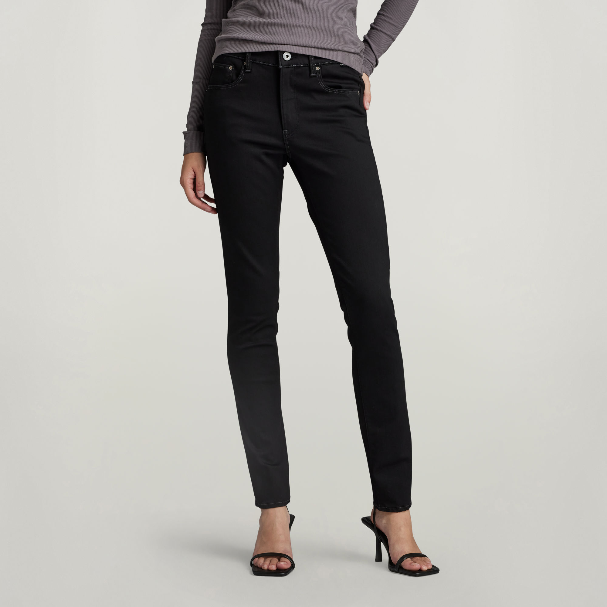 

3301 Skinny Jeans - Black - Women