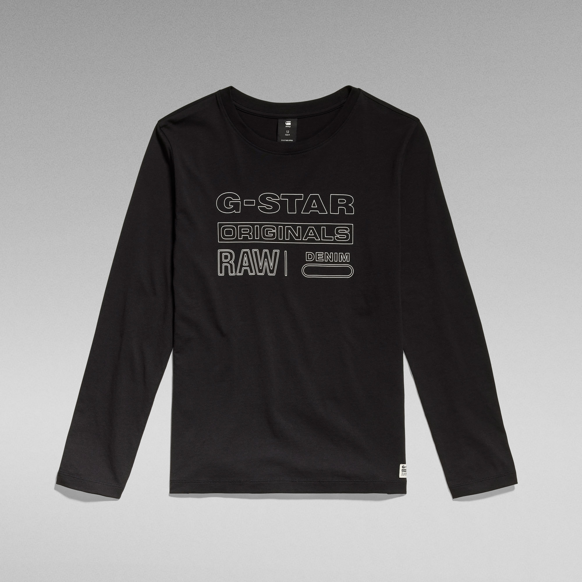 

Boys Long Sleeve T-Shirt G-Star Originals - Black - boys
