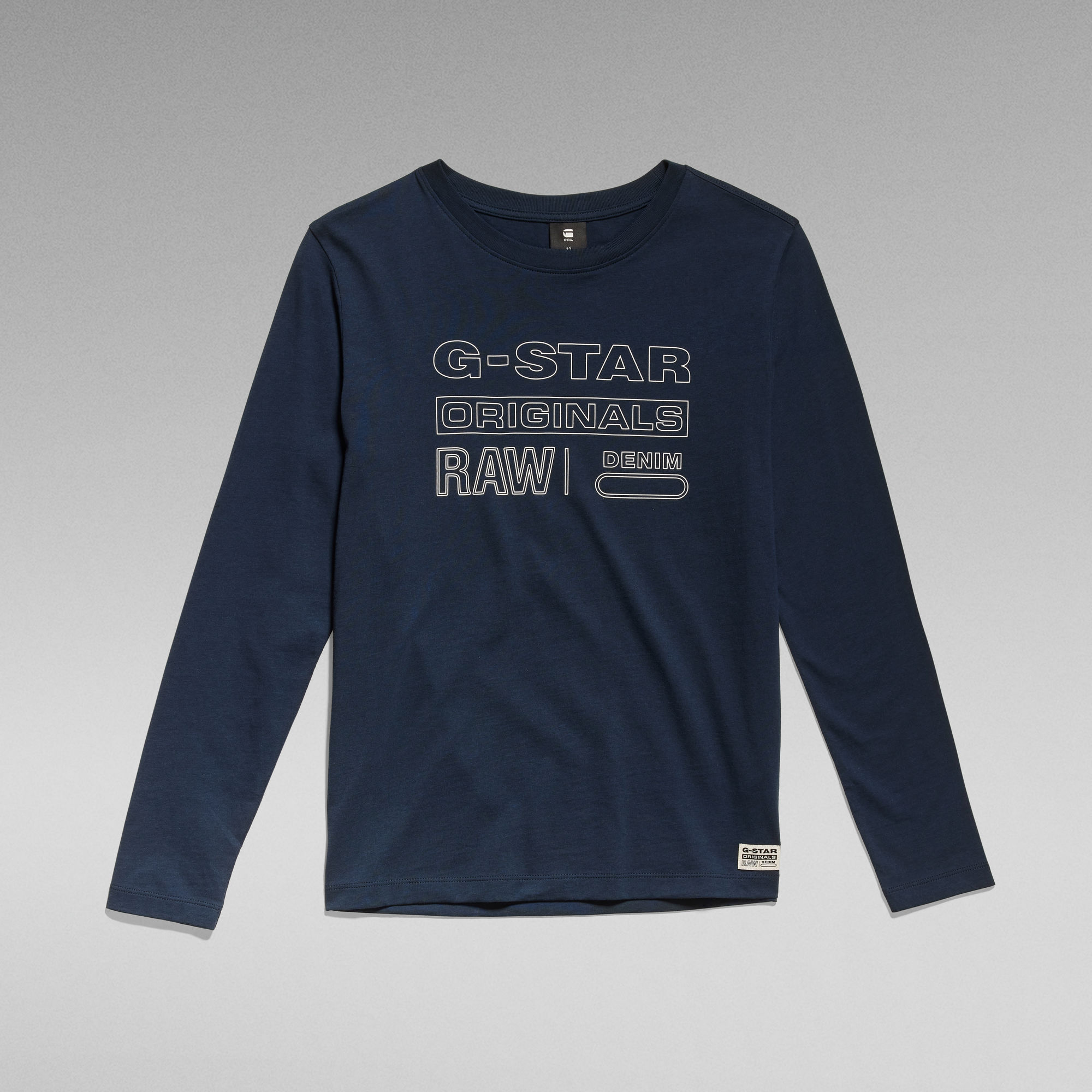 

Boys Long Sleeve T-Shirt G-Star Originals - Dark blue - boys