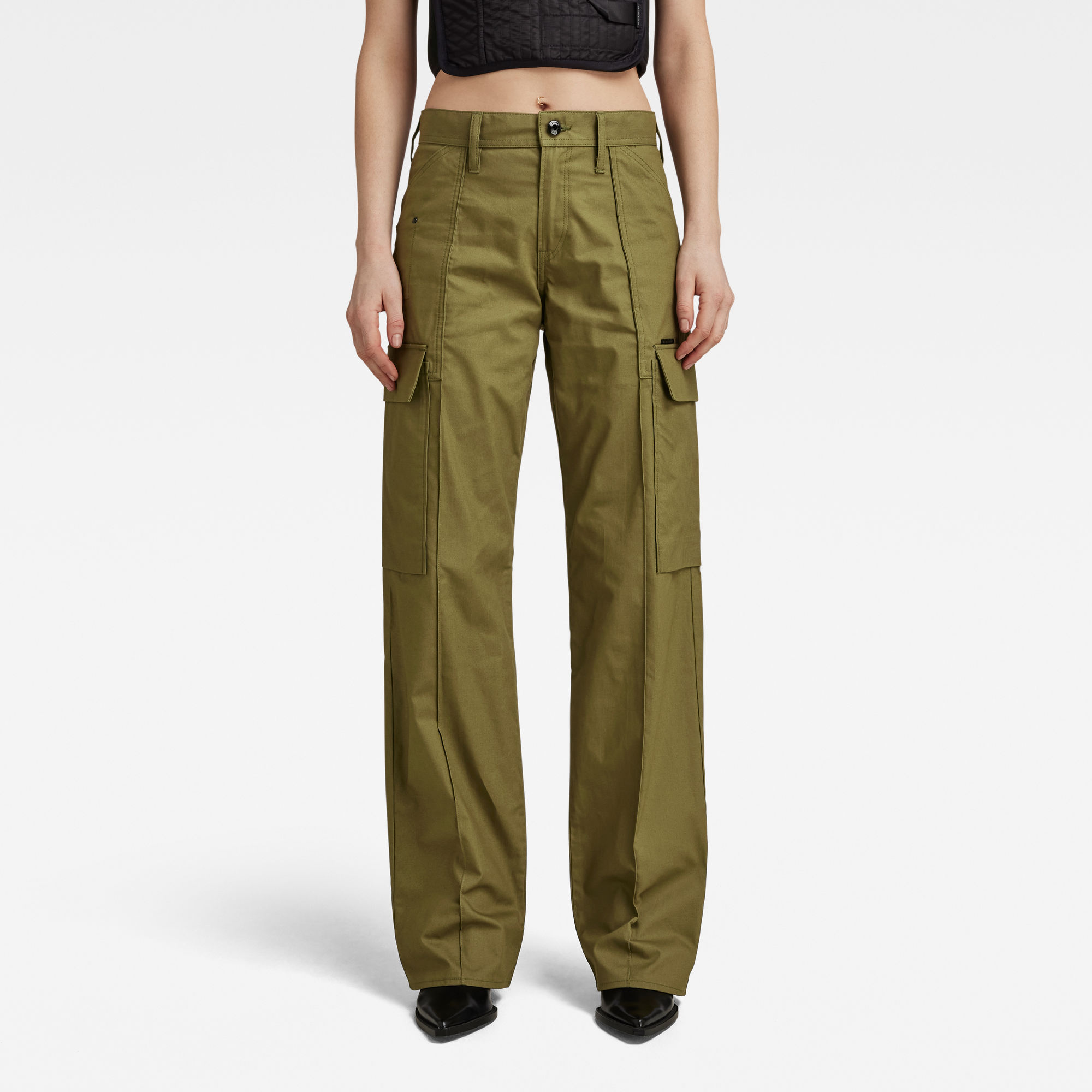 

Judee Cargo Broek - Groen - Dames