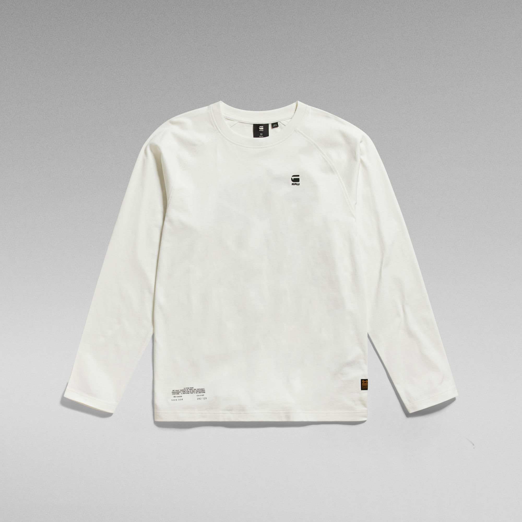 

Kids Long Sleeve T-Shirt RAW Cube - White - boys