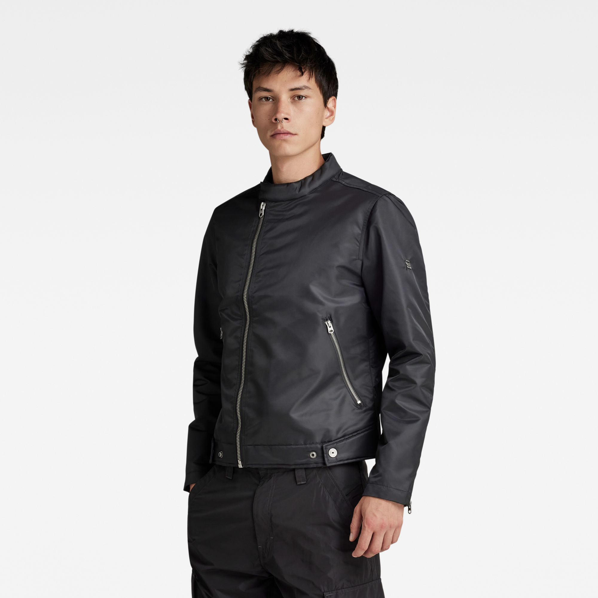 G-Star RAW Biker Jack Zwart Heren