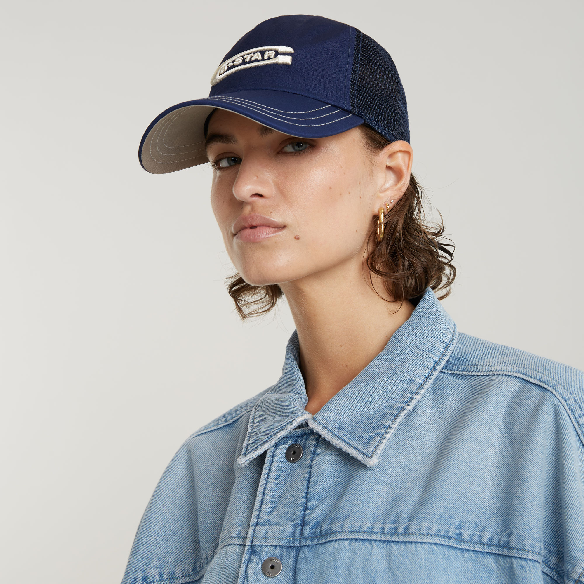 G-Star RAW Avernus Trucker Cap Donkerblauw Heren