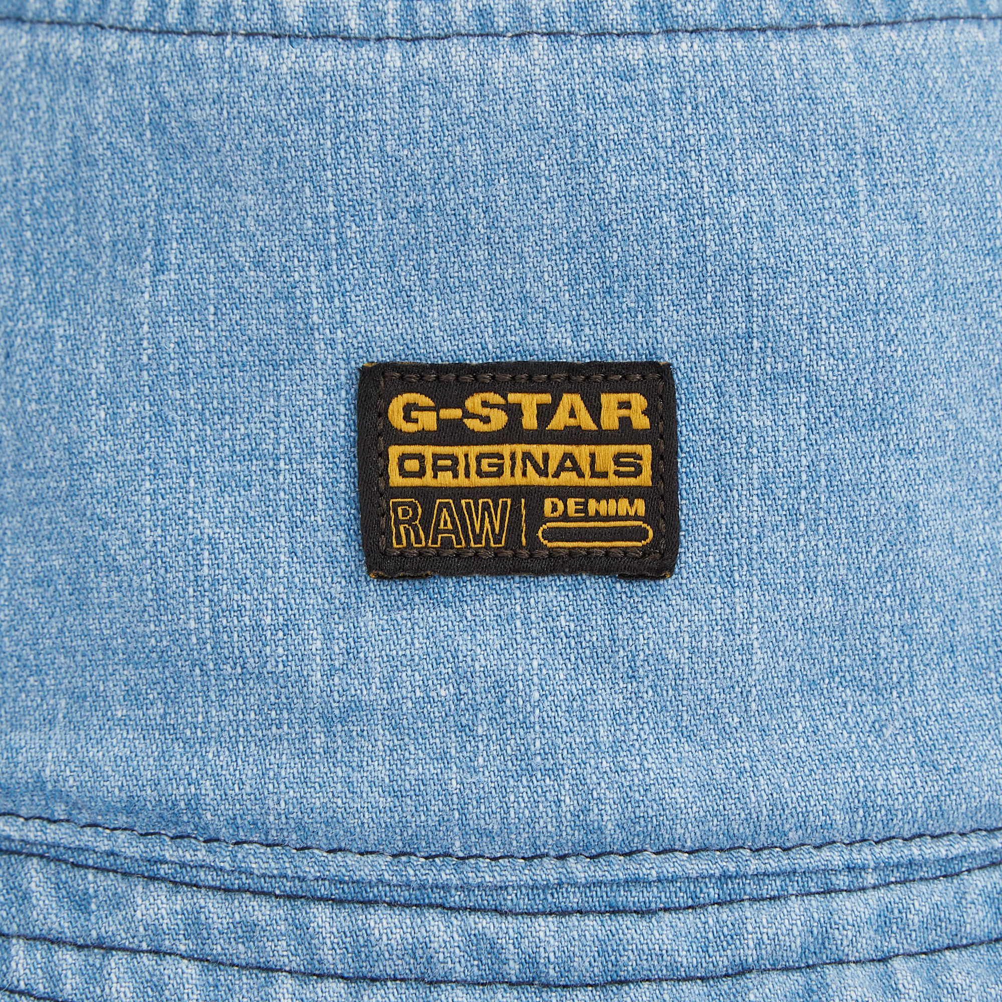 G-Star RAW Originals Bucket Hat Midden blauw Heren