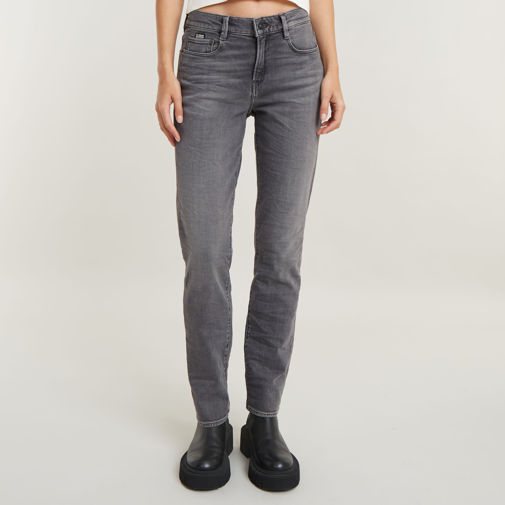 Ace 2.0 Slim Straight Jeans - Grau - Damen