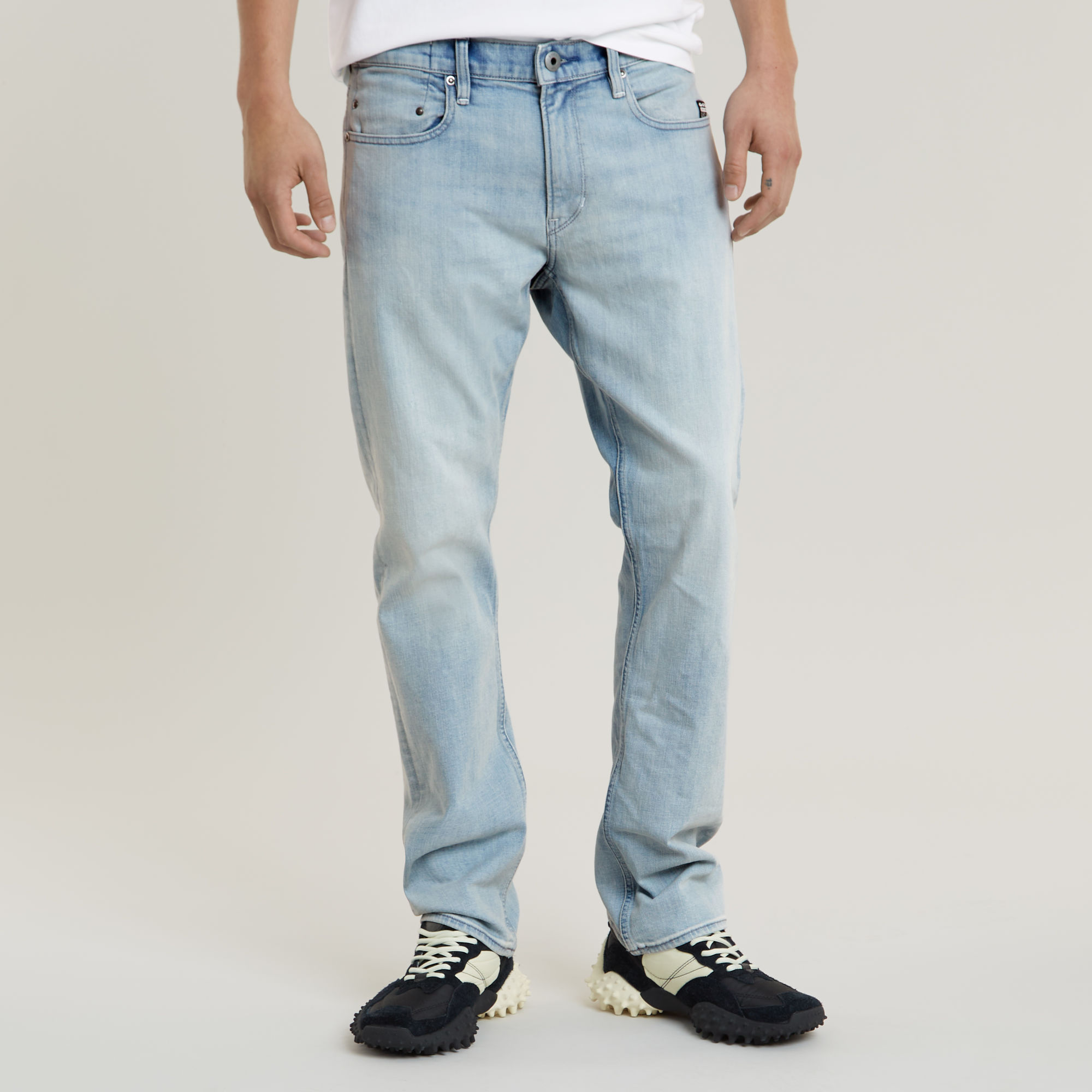 Mosa Straight Jeans - Hellblau - Herren