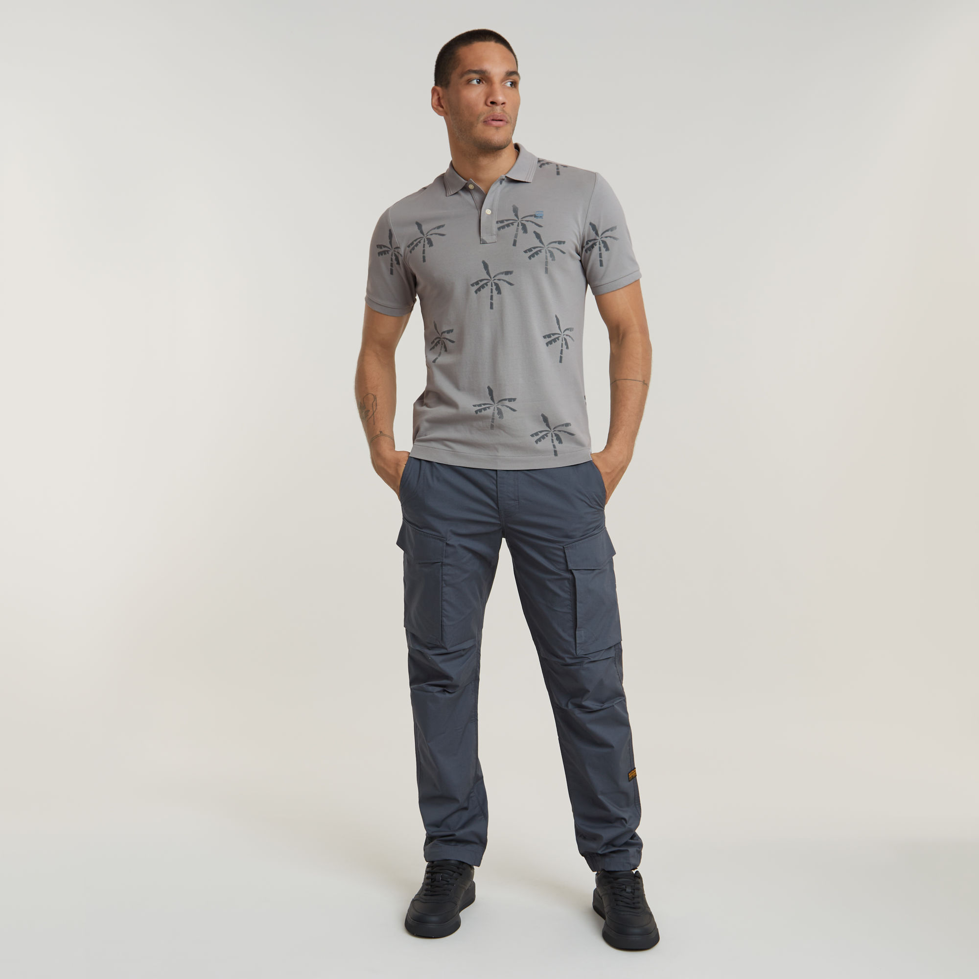 G-Star RAW Dunda Slim Allover Polo Meerkleurig Heren