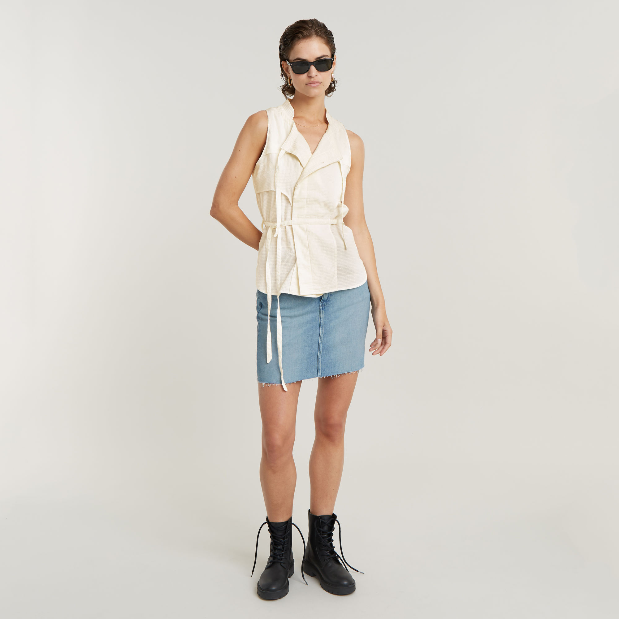 G-Star RAW Singlet Top - Wit - Dames