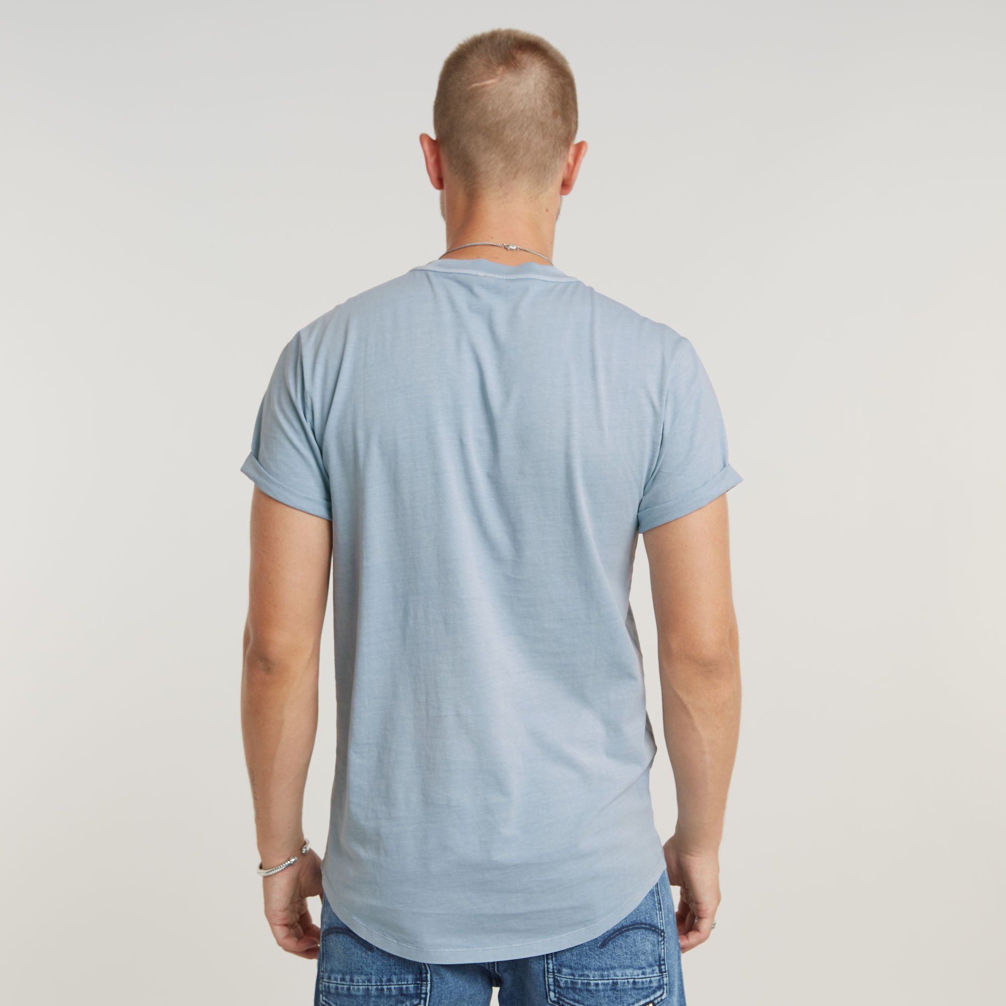 G-Star RAW Lash T-Shirt Midden blauw Heren