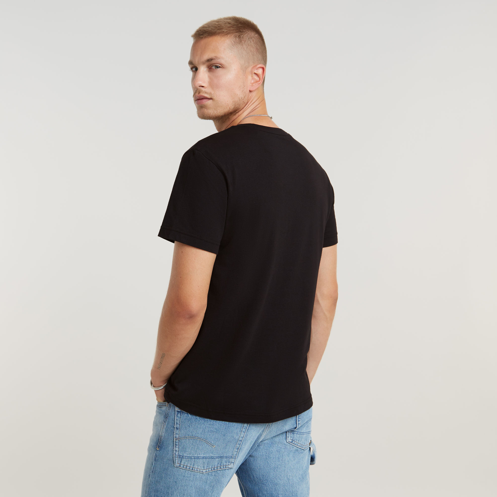 G-Star RAW Framed Palm Originals T-Shirt Zwart Heren