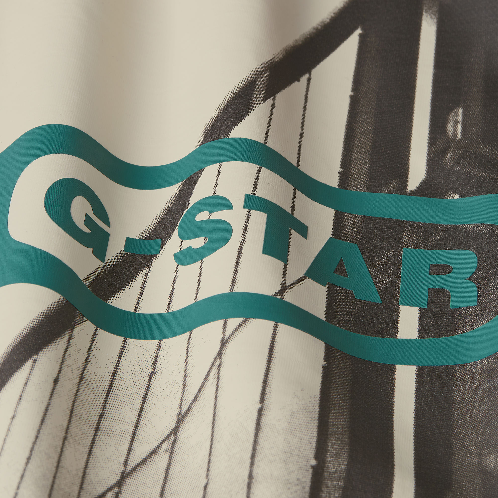 G-Star RAW HQ Old School Logo Lash T-Shirt Rood Heren
