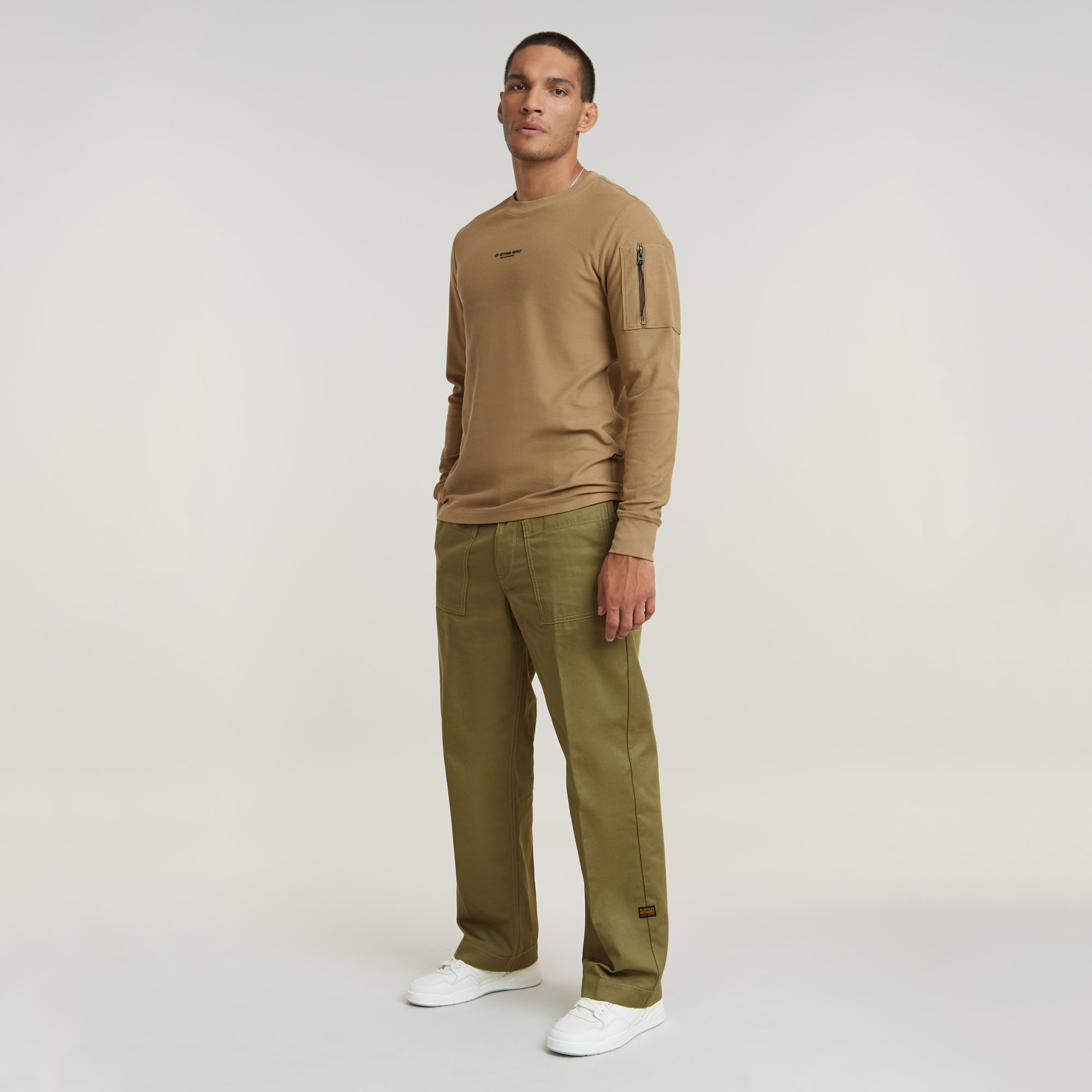 G-Star RAW P-3 Tweeter Beige Heren