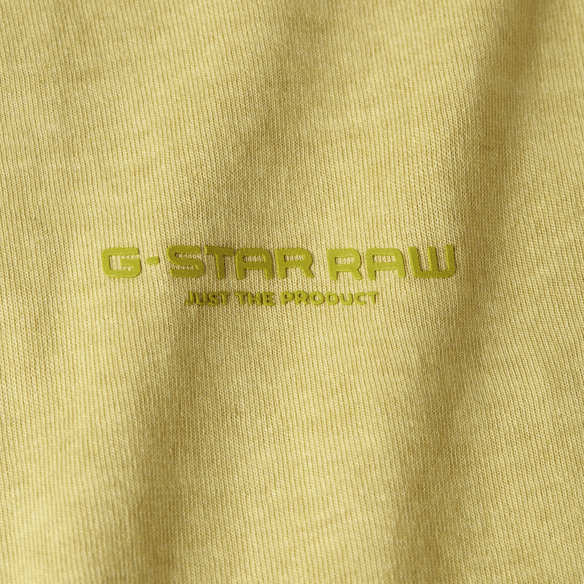 G-Star RAW Overdyed Center Chest Boxy T-Shirt Groen Heren