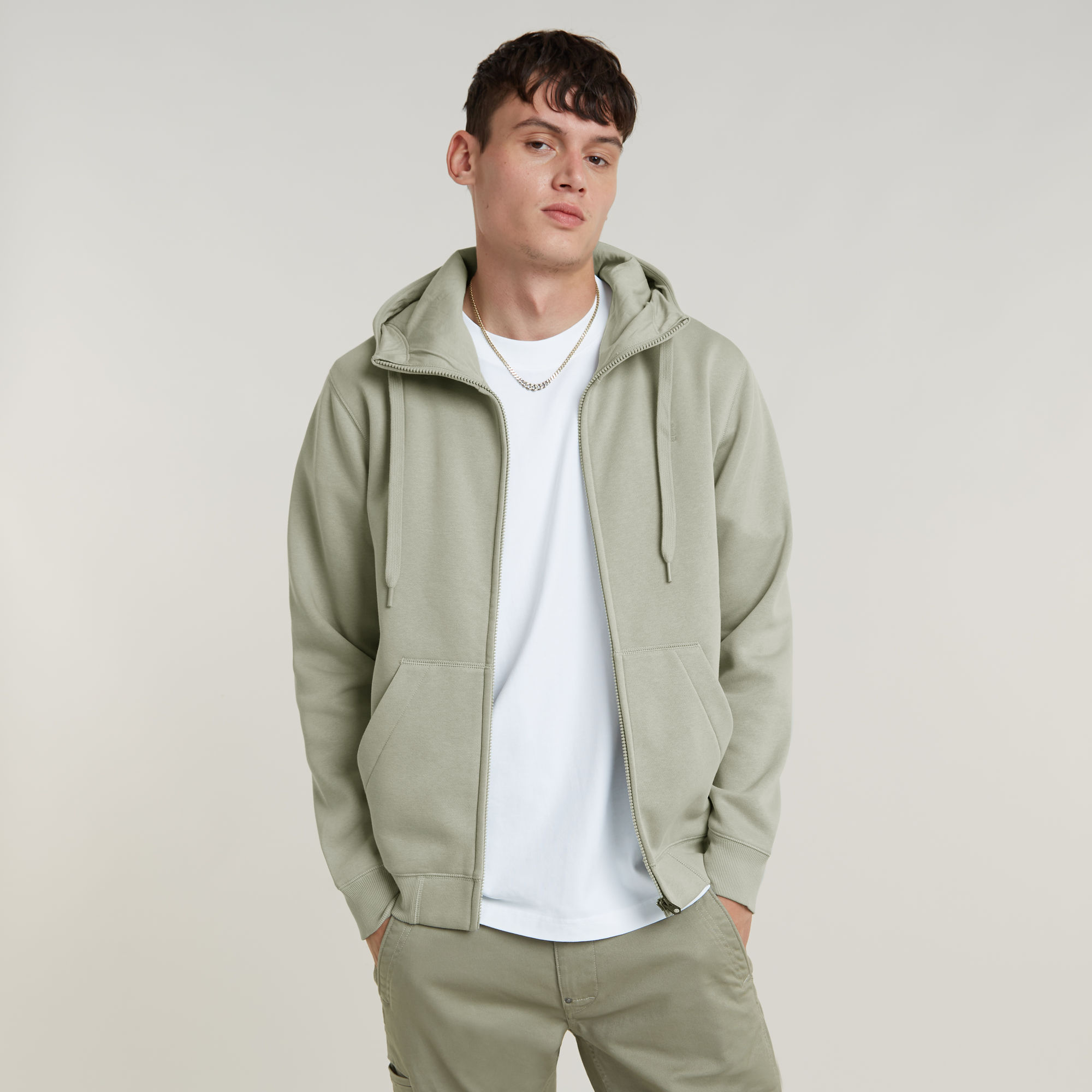 Sudadera Con Capucha Premium Core Zip Thru - Hombre - G-Star RAW - Modalova
