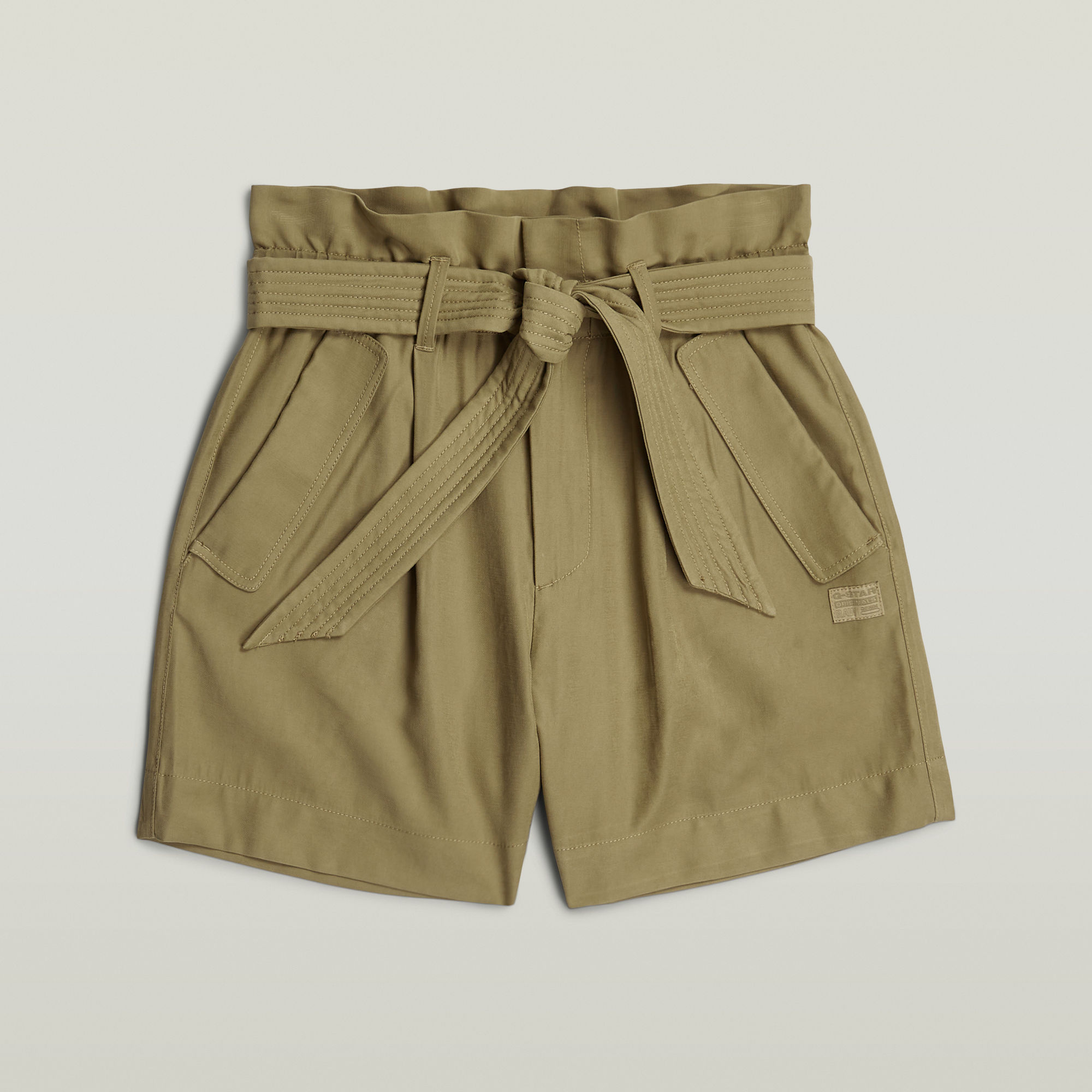 G-Star RAW Paperbag Short Bruin Dames