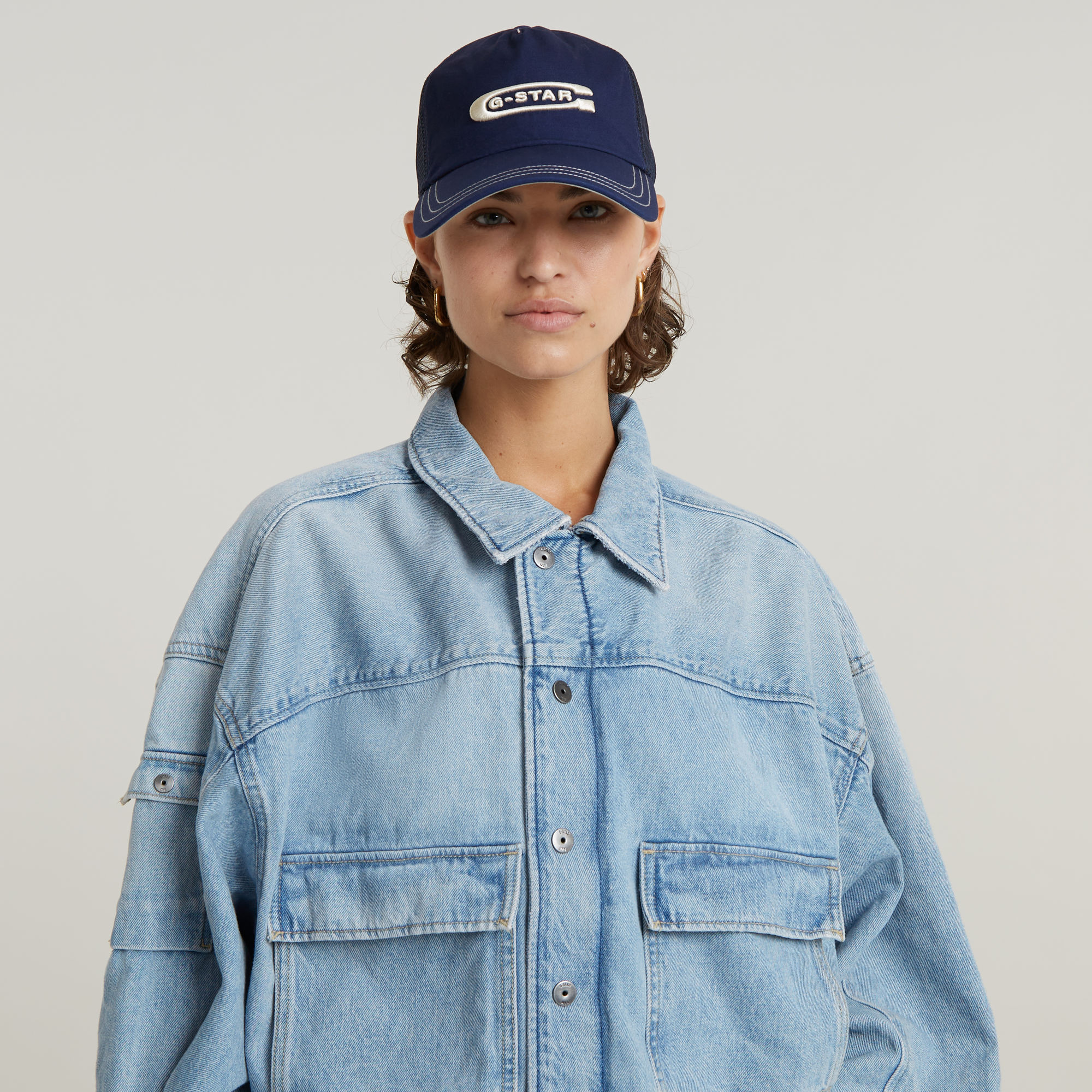 G-Star RAW Avernus Trucker Cap Donkerblauw Heren