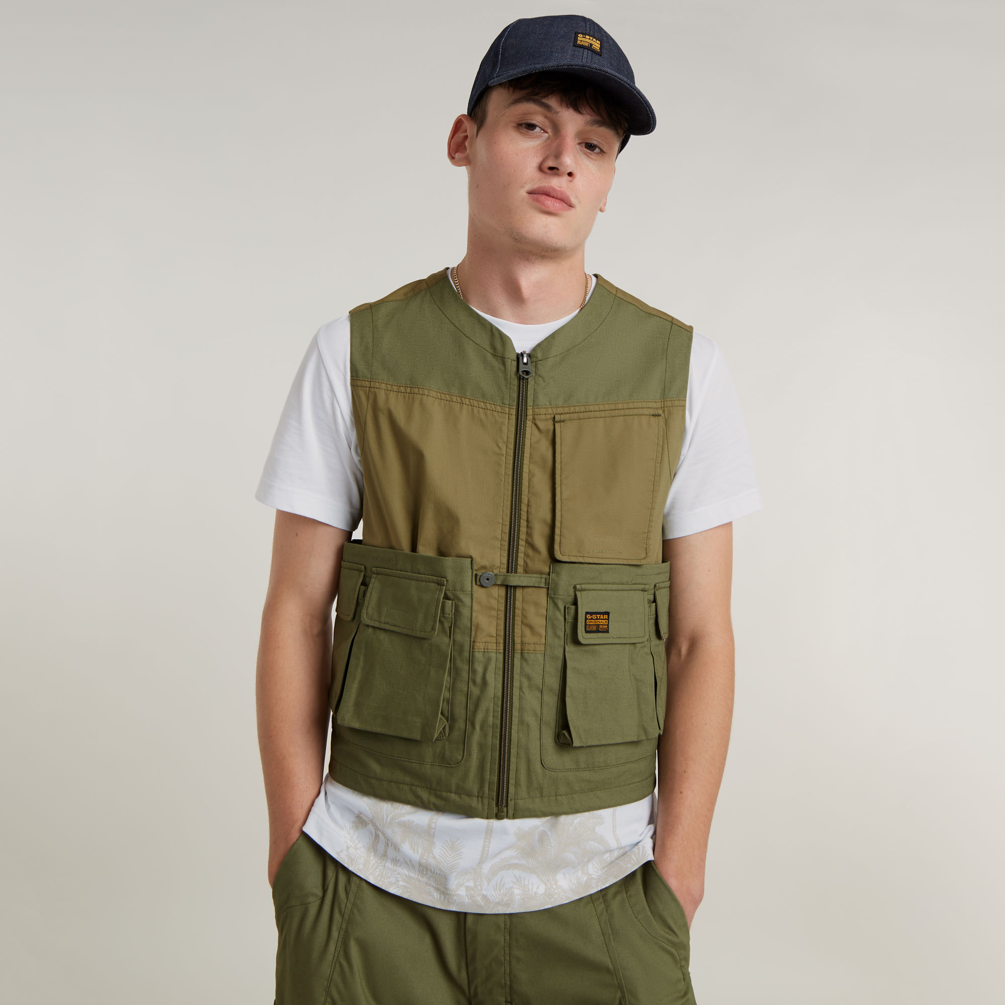 

P-35T Vest - Green - Men