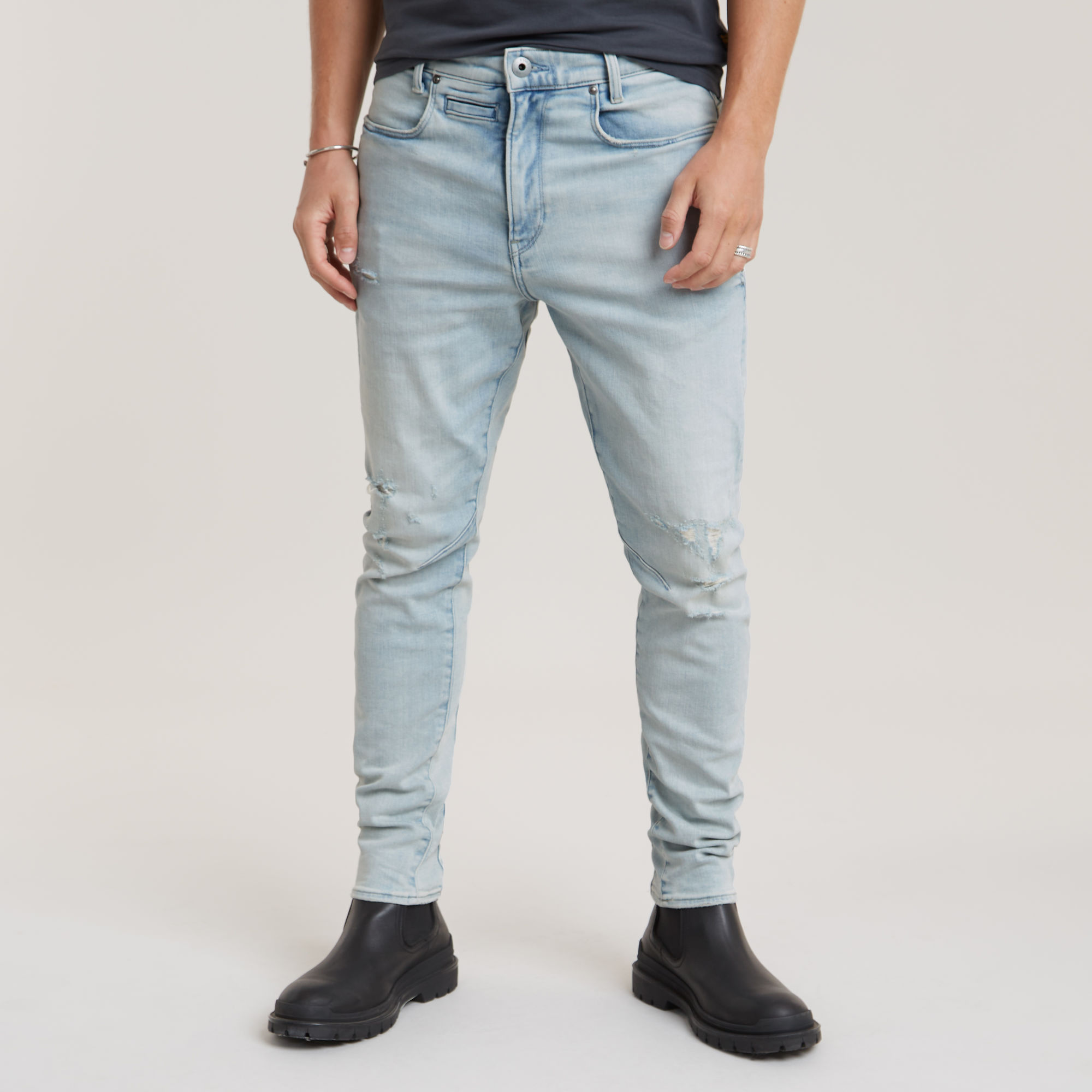 G-Star RAW D-Staq 3D Slim Jeans Lichtblauw Heren
