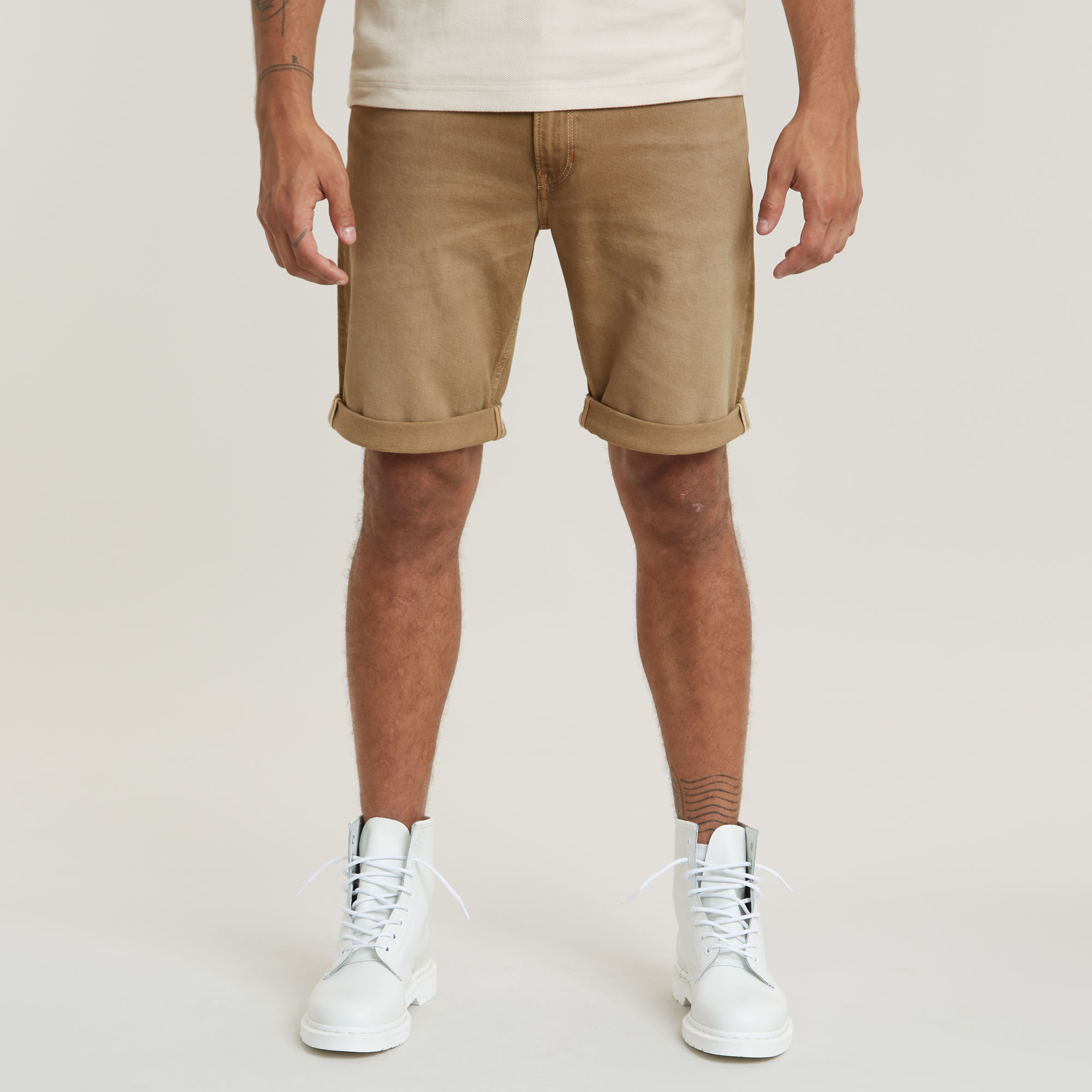 

Mosa Shorts - Beige - Men