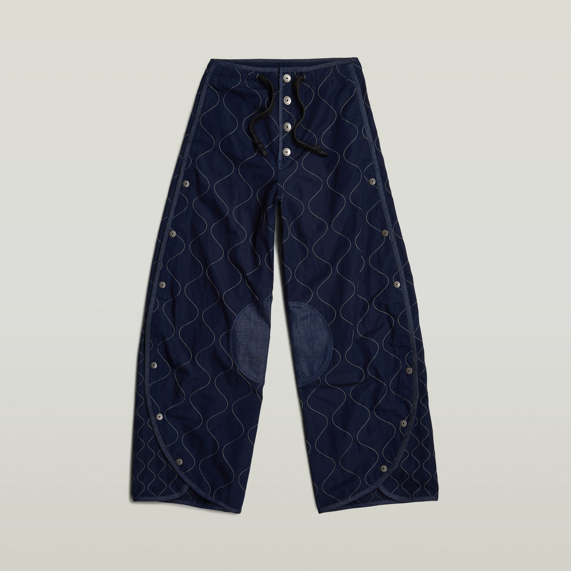 G-Star RAW GSRR Quilted Barrel Ankle Jeans Donkerblauw Dames