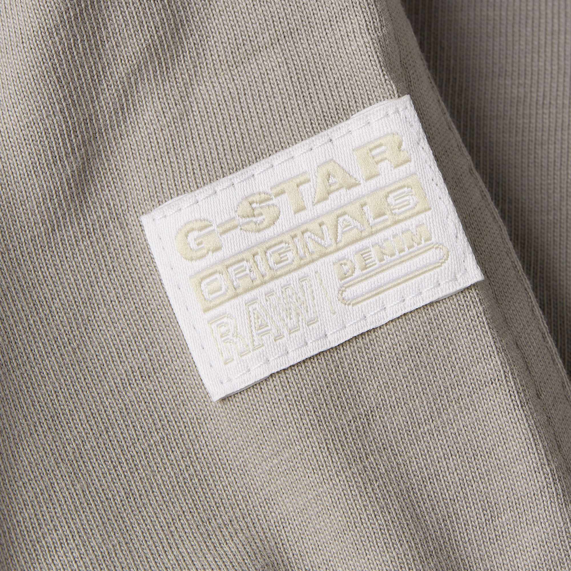 G-Star RAW Riveted Flared Jumpsuit Beige Dames