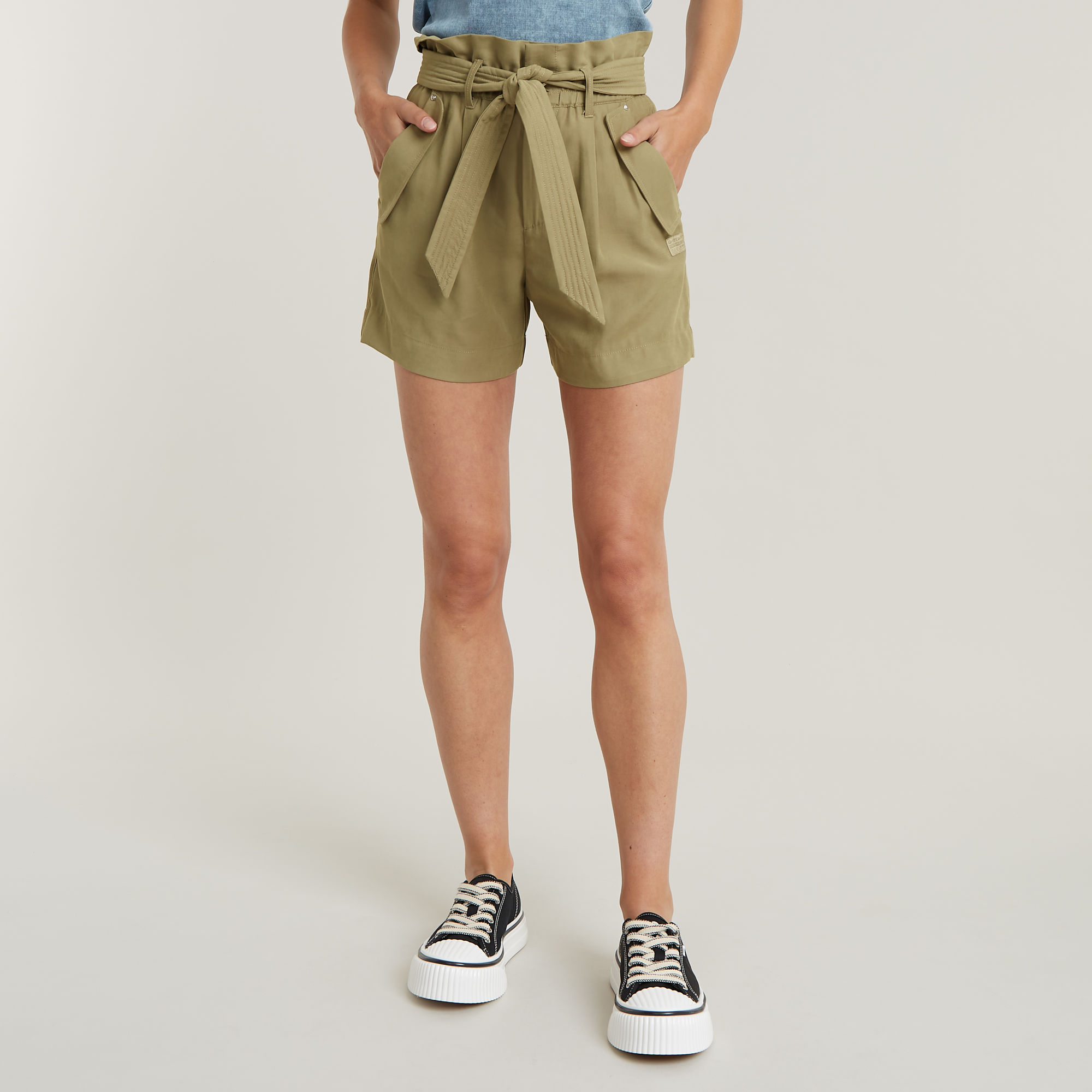 

Paperbag Short - Bruin - Dames