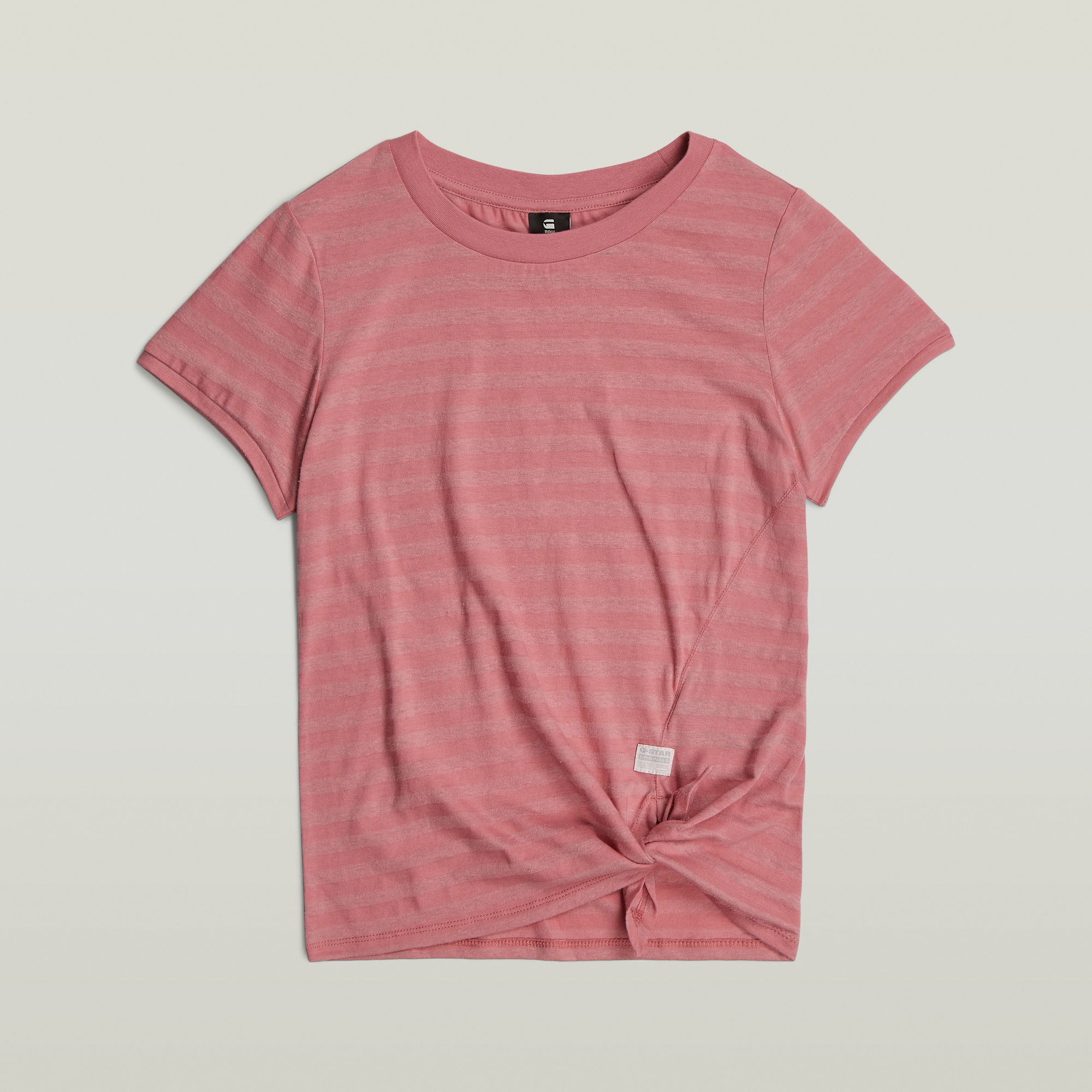 G-Star RAW Regular Knotted Top Roze Dames
