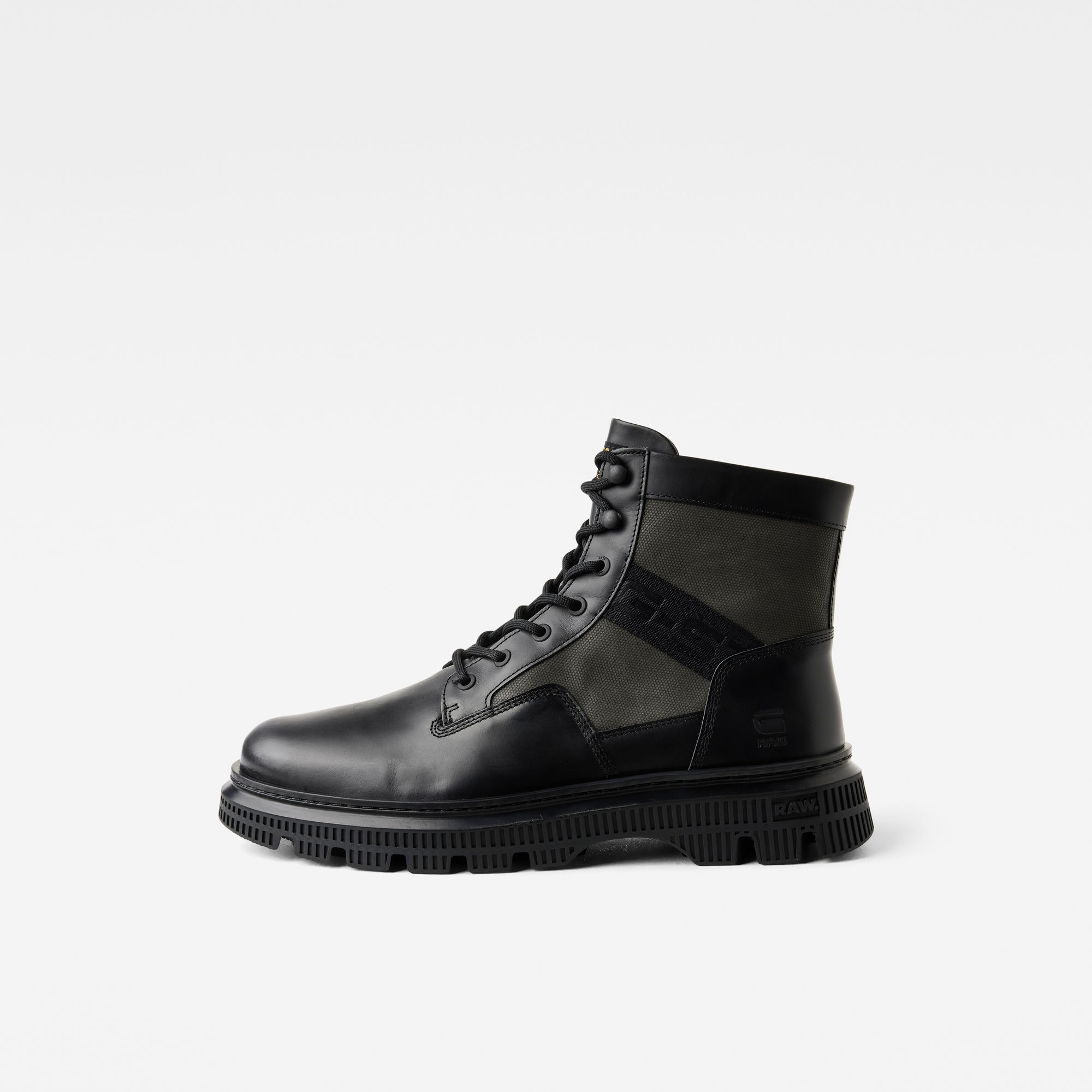 G-Star RAW Vetar II High Leren Boots - Zwart - Heren