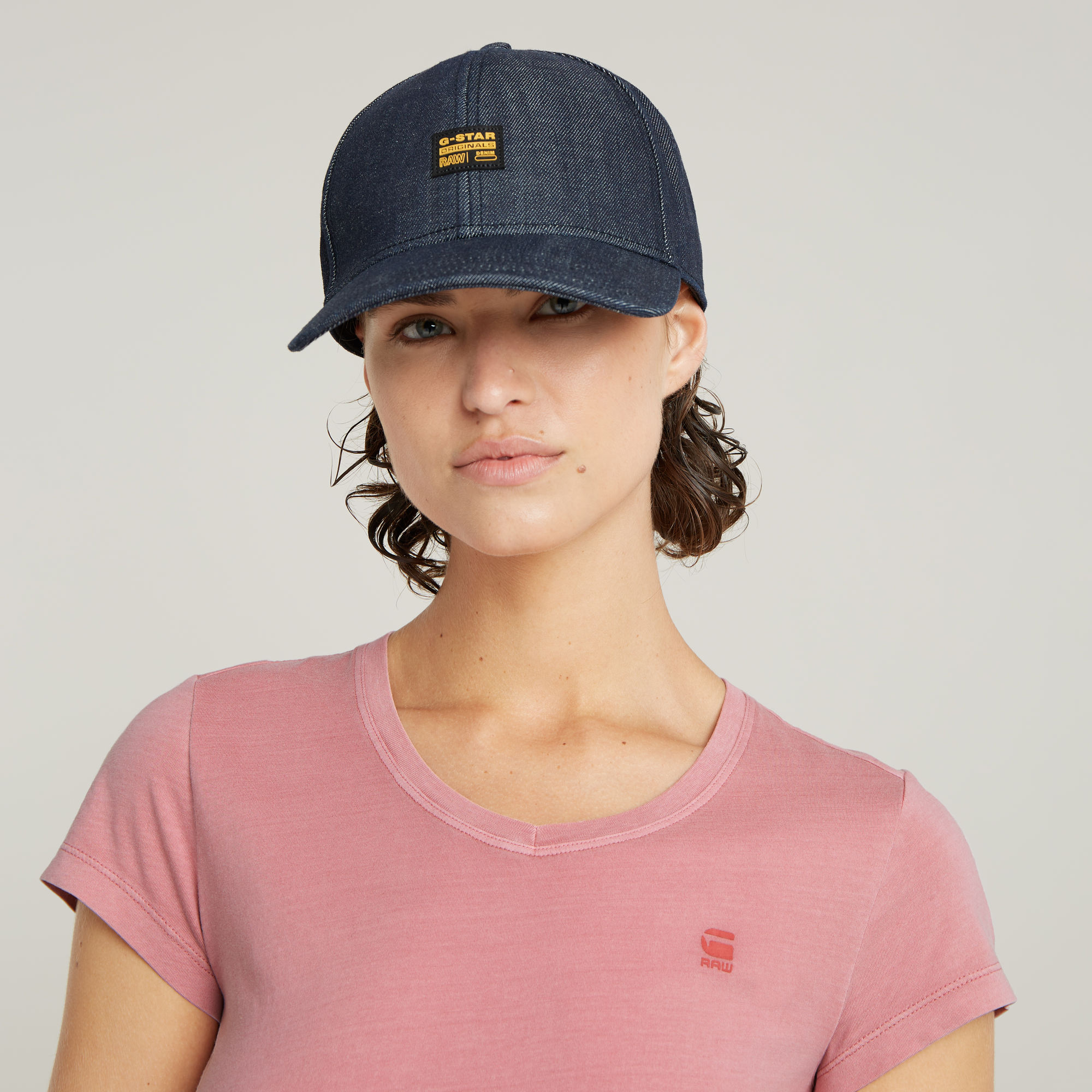 G-Star RAW Overdyed Eyben Slim Top 2.0 Roze Dames