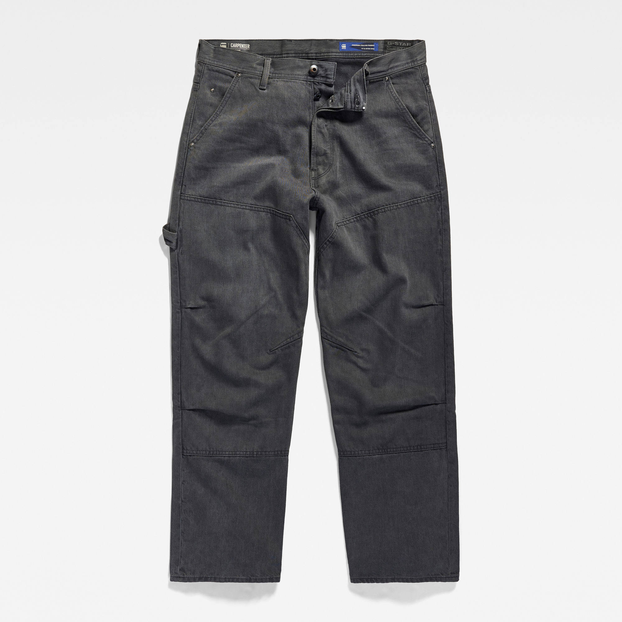 G-Star RAW Premium Carpenter 3D Loose Jeans Grijs Heren