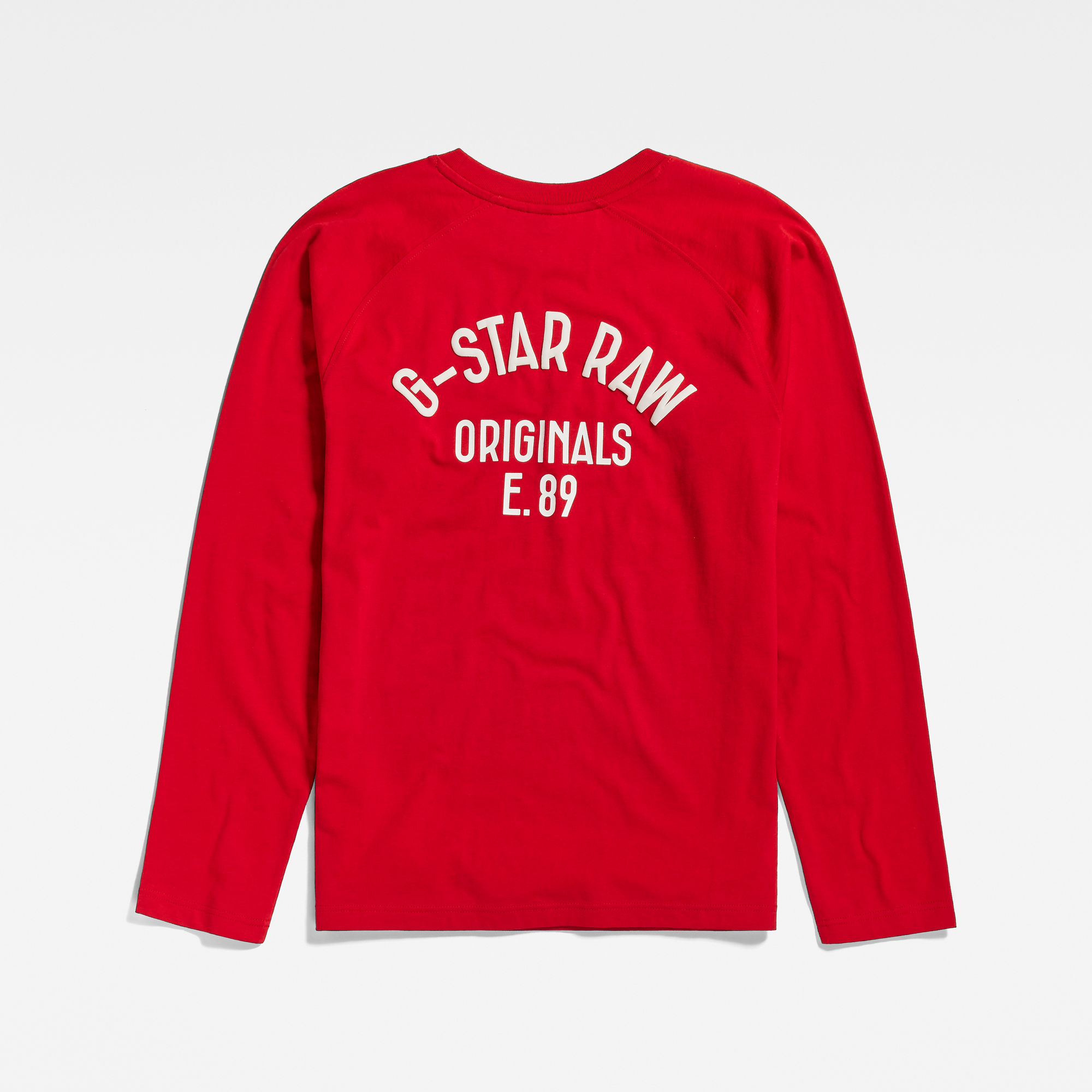 G-Star RAW Kids Long Sleeve T-Shirt Originals 89 Rood jongens