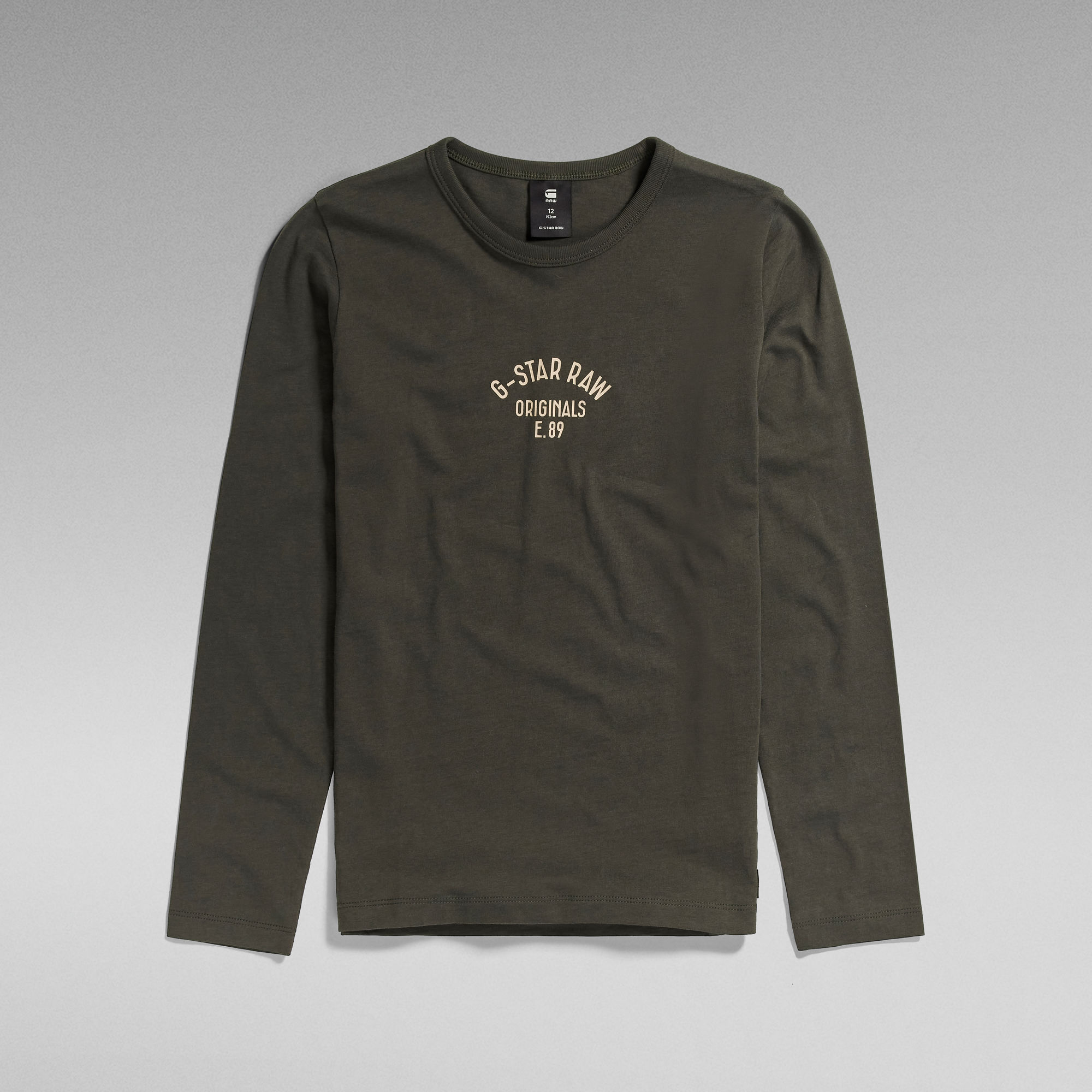 

Kids Long Sleeve T-Shirt Originals - Grey - girls