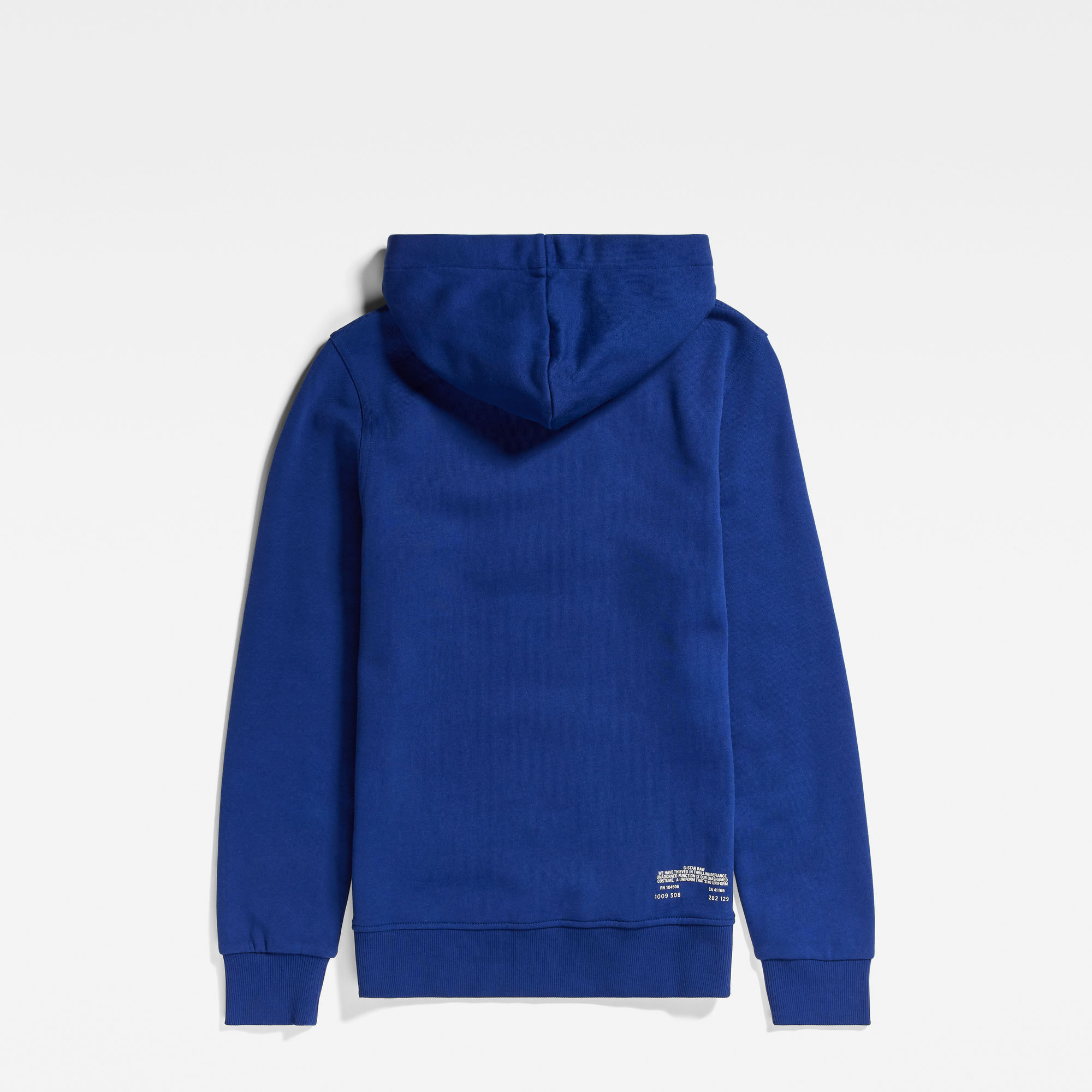 G-Star RAW Kids Hooded Sweater Originals Patch Midden blauw jongens