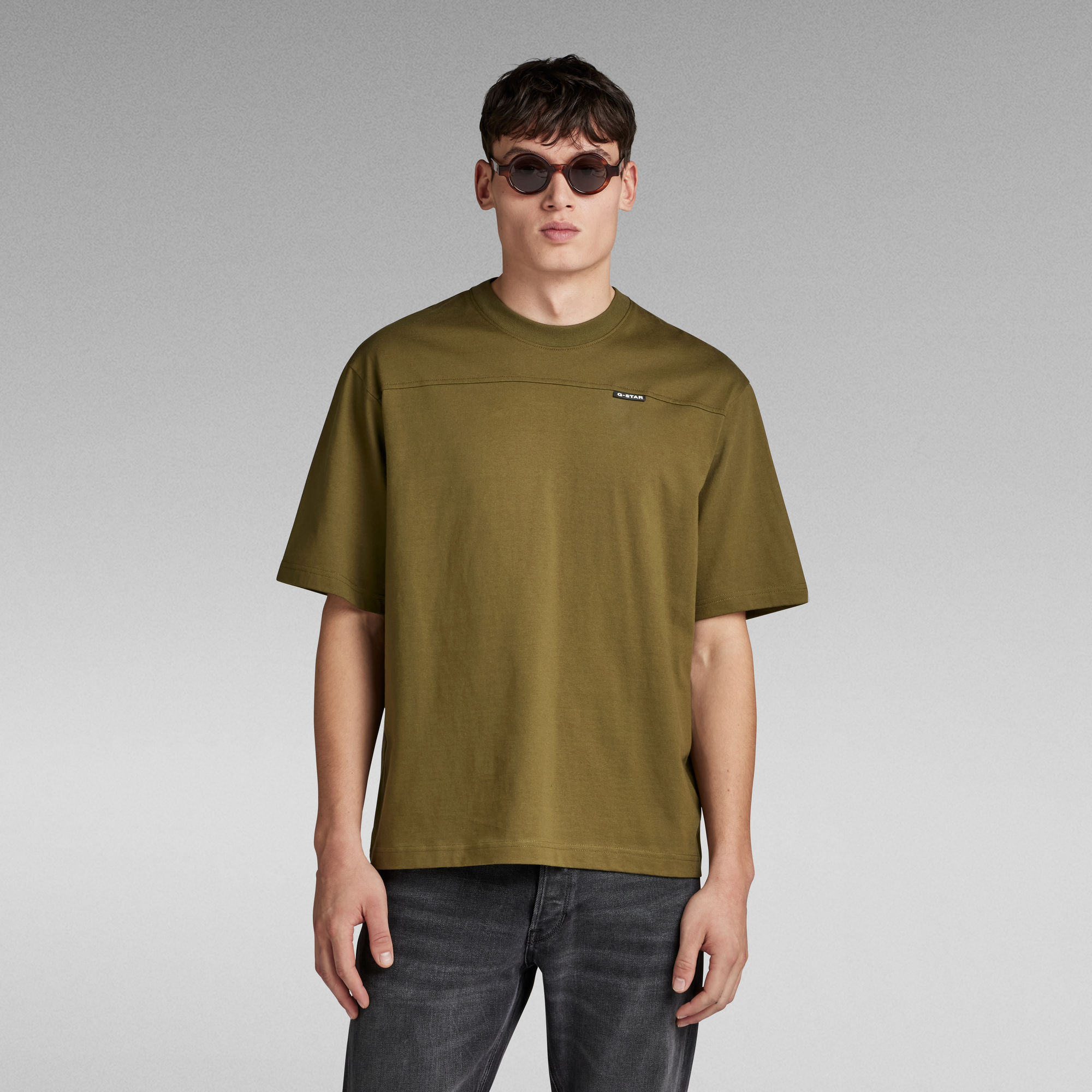 

Boxy Base 2.0 T-Shirt - Green - Men