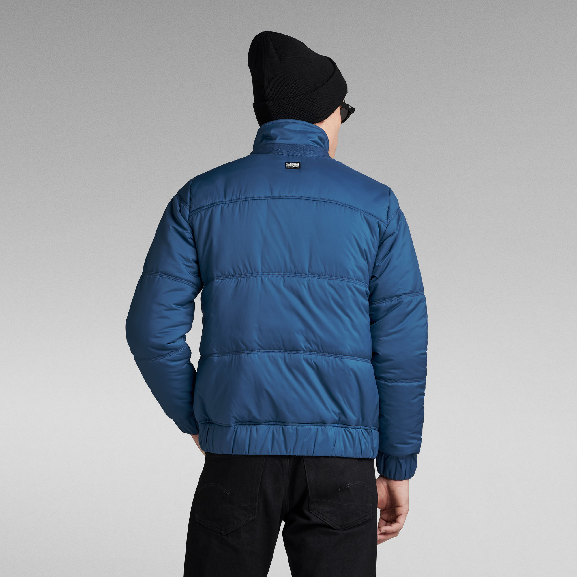 G-Star RAW Gewatteerd Jack Quilted Midden blauw Heren