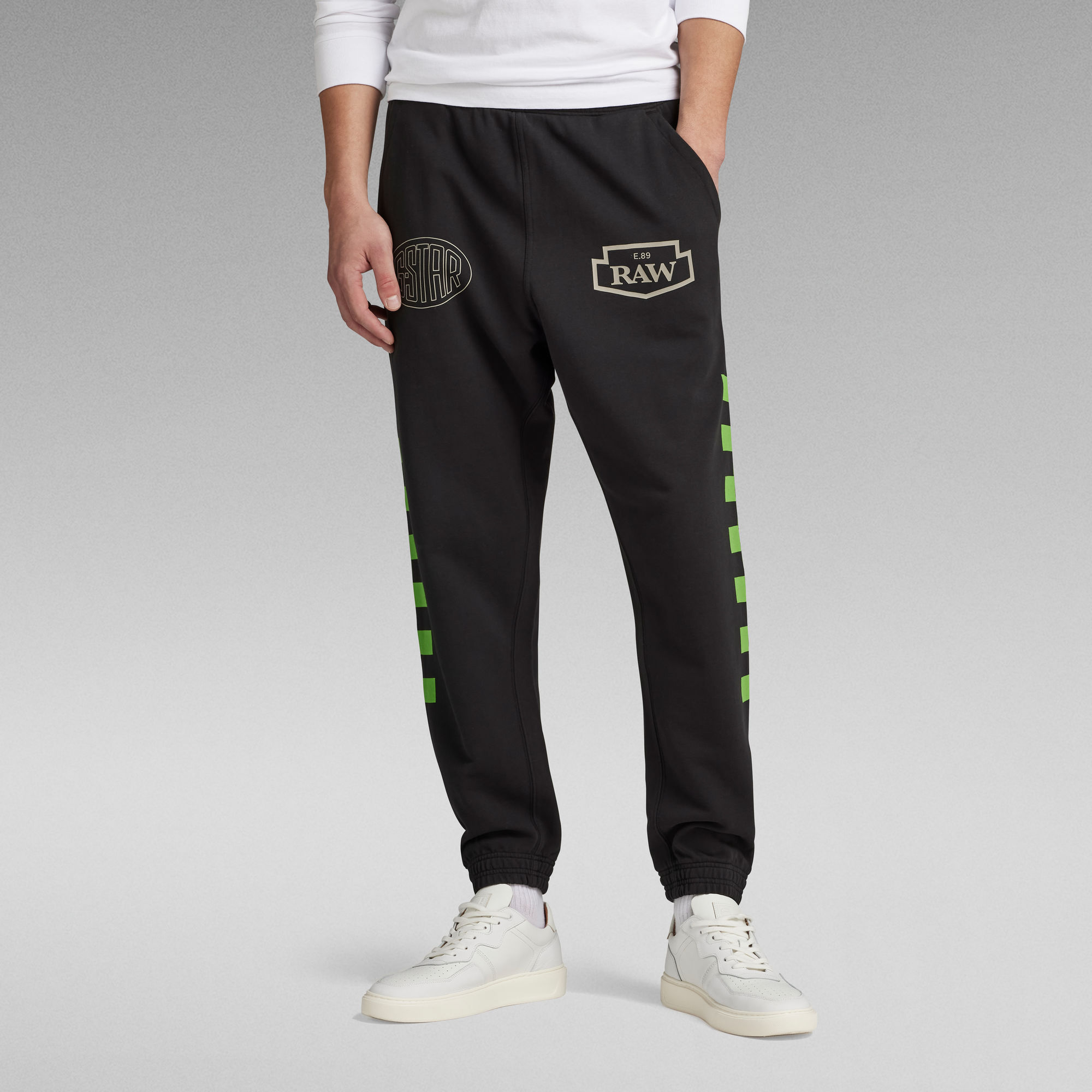 G-Star RAW Moto Graphic Sweatpant Zwart Heren