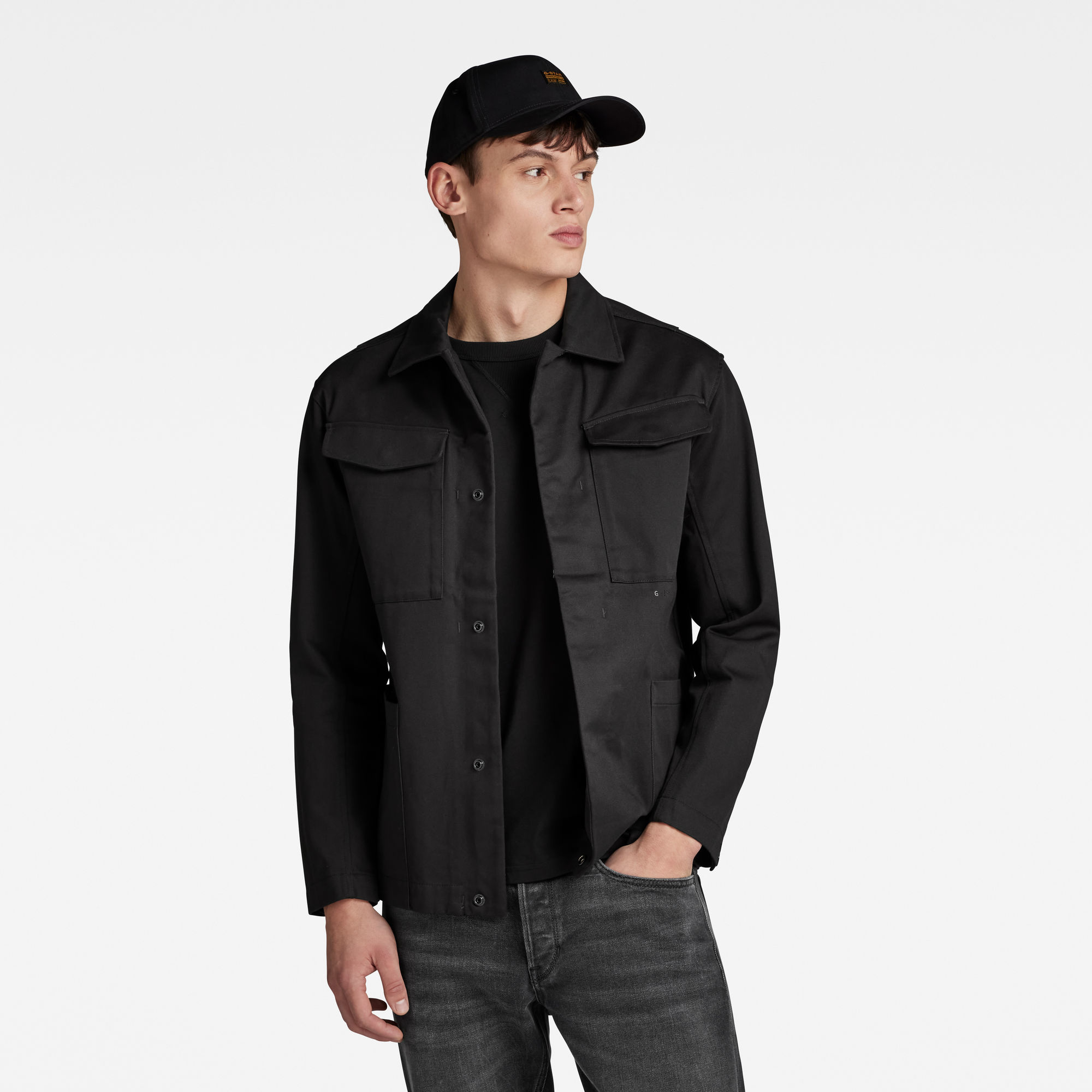 

Chore Overshirt - Zwart - Heren