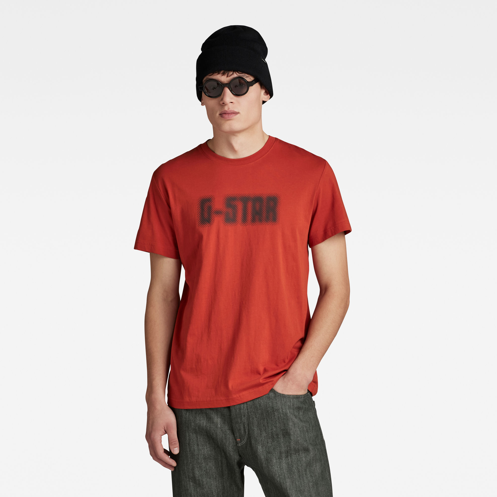 

Dotted T-Shirt - Orange - Men
