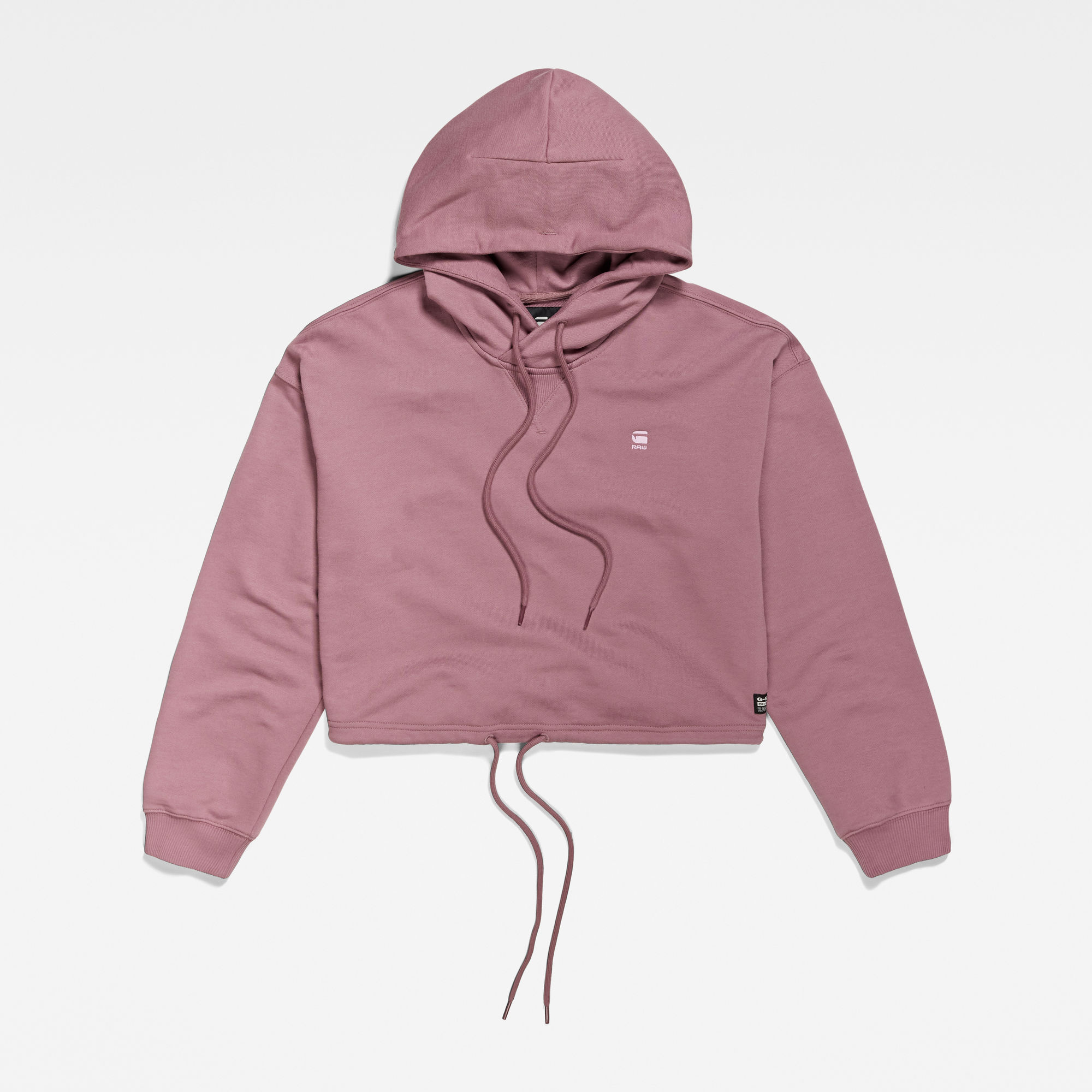 

Oversized Cropped Hoodie - Paars - Dames