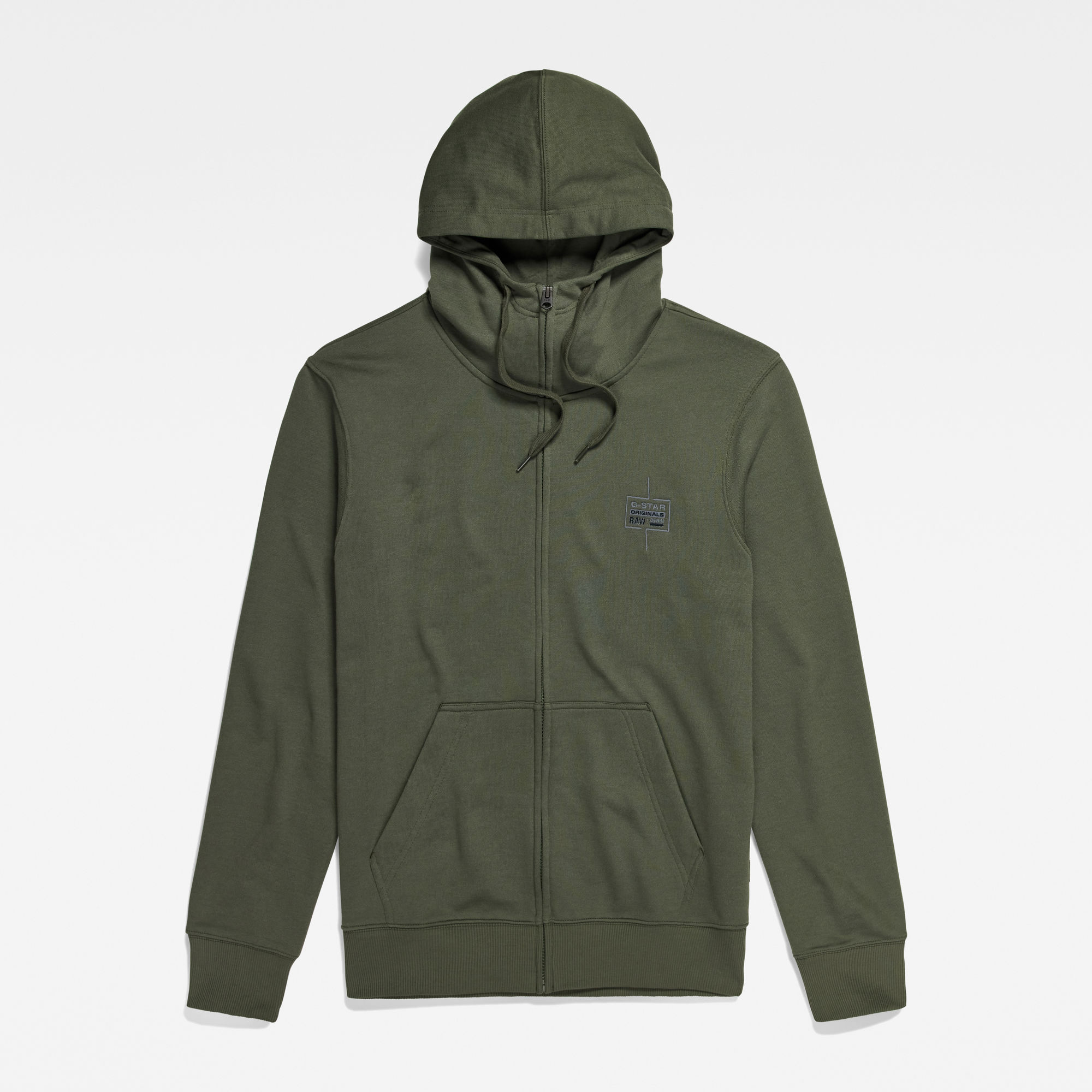 

Hooded Zip Sweatshirt - Grün - Herren