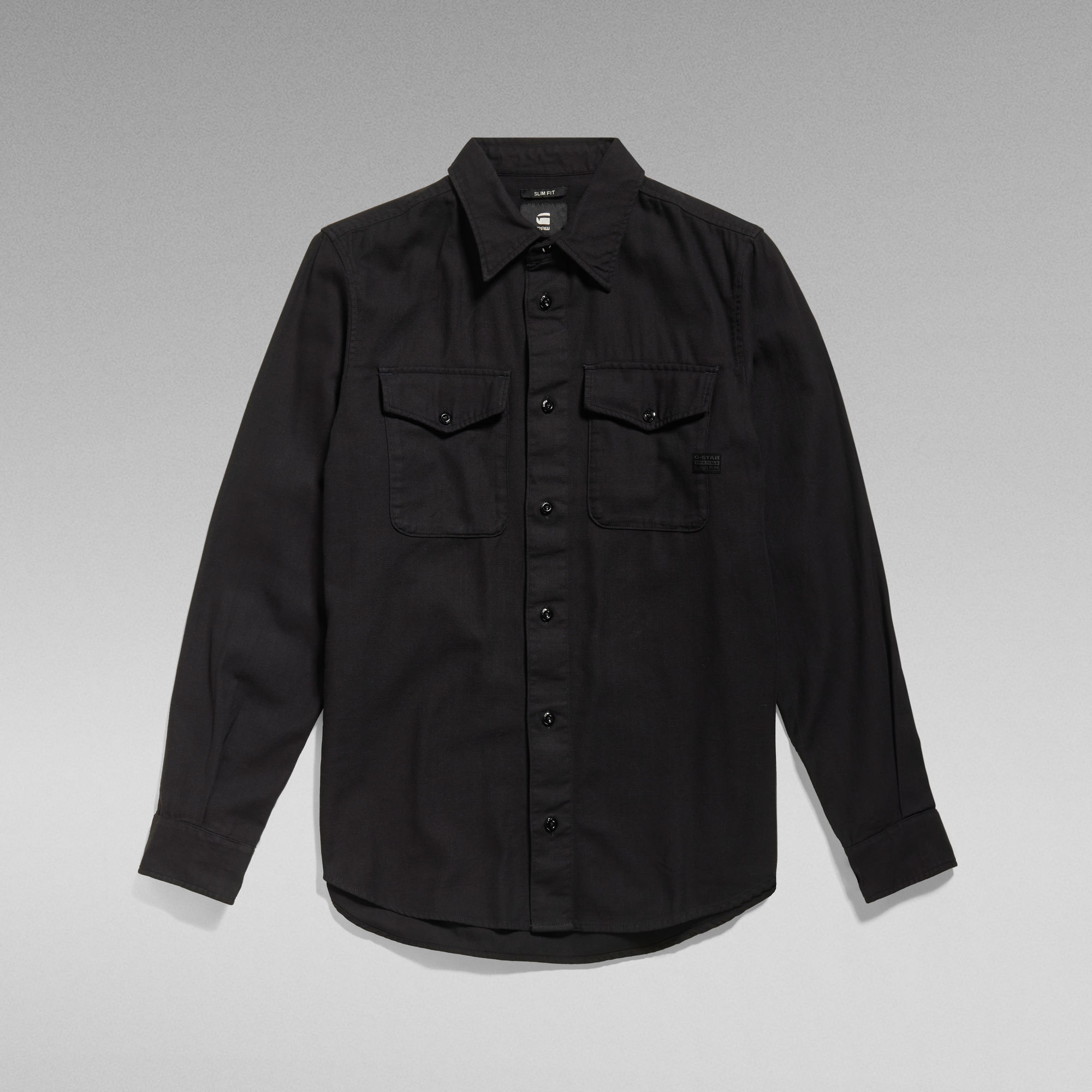 

Marine Slim Shirt - Black - Men