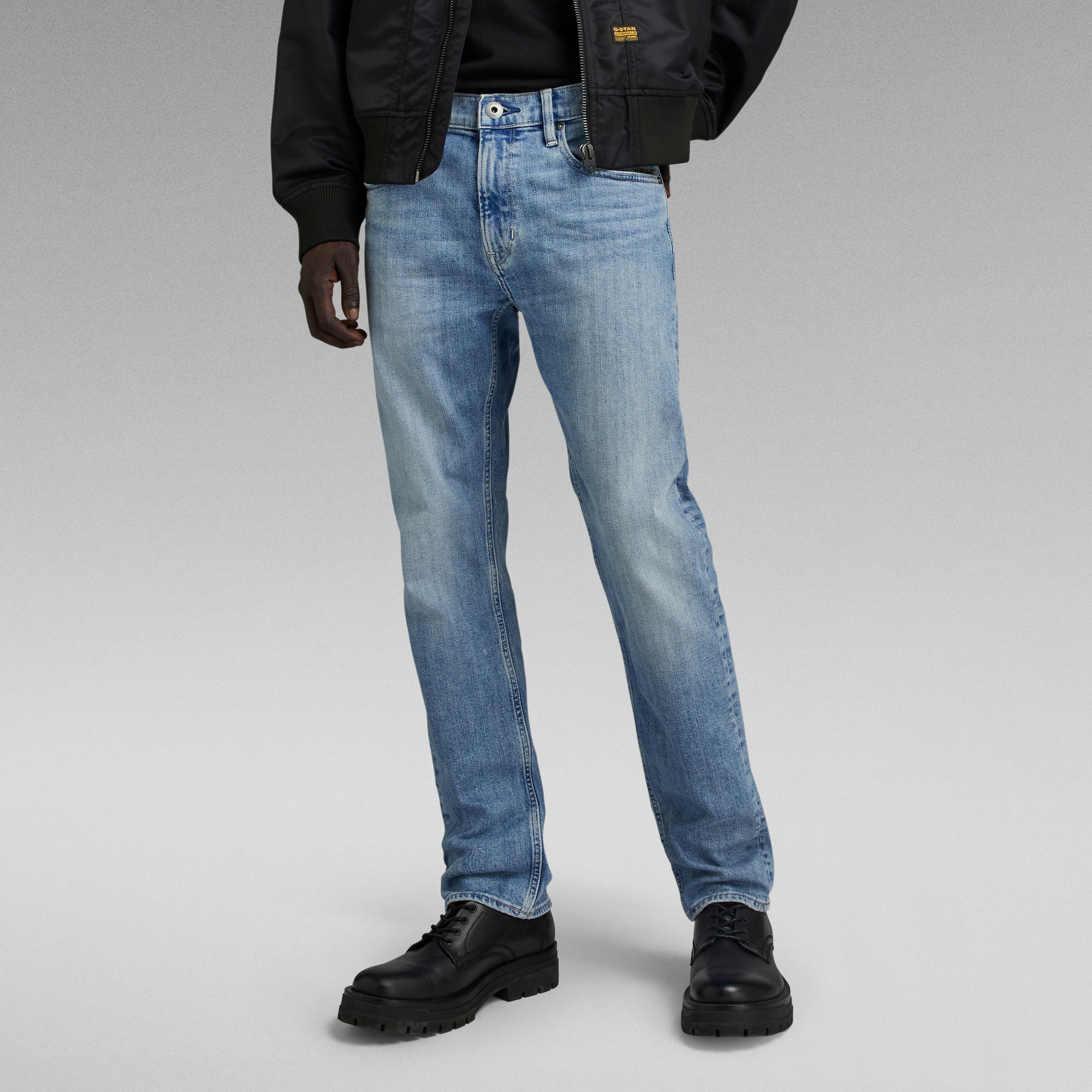 G-Star RAW Mosa Straight fit jeans sun faded amparo blue