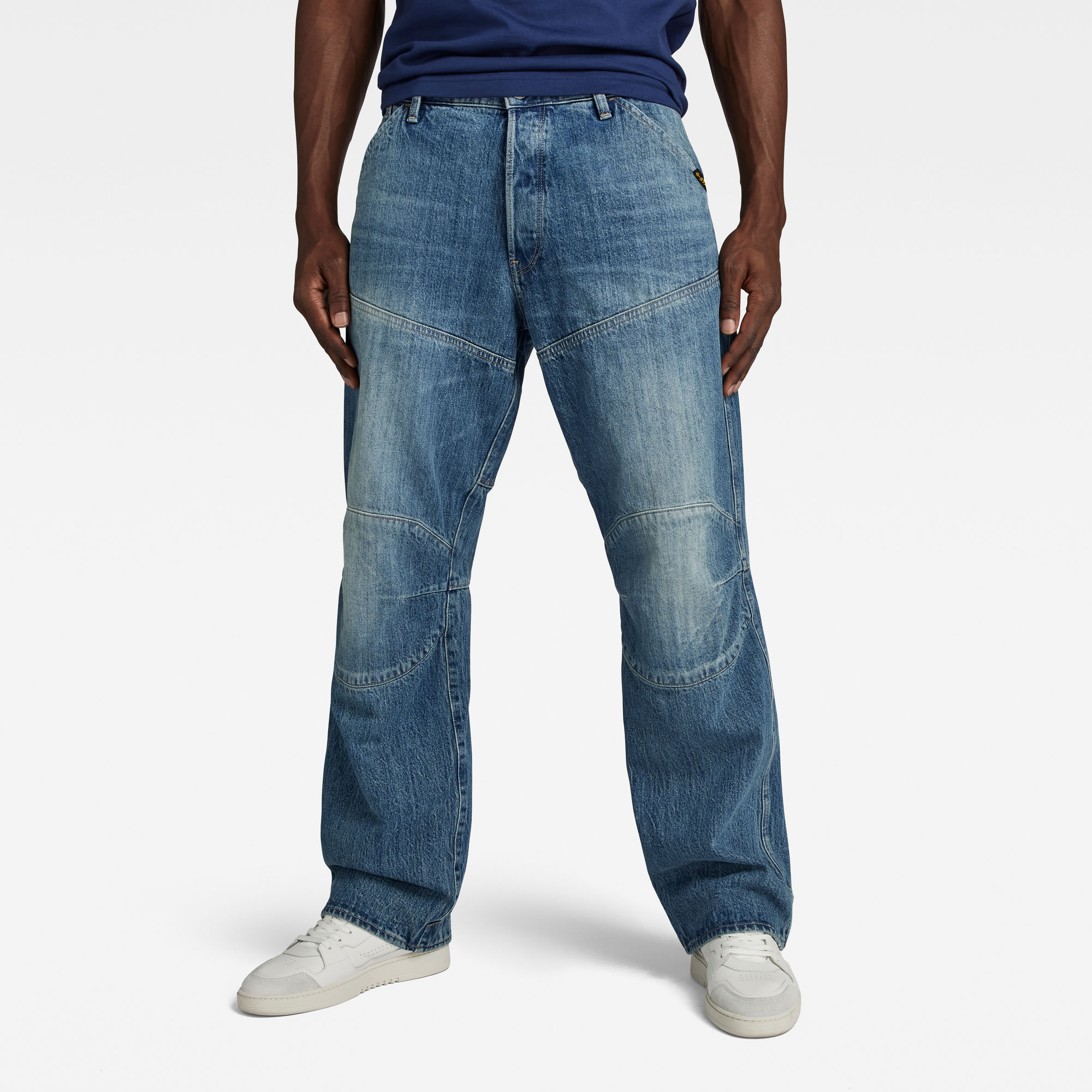 

5620 G-Star Elwood 3D Loose Jeans - Medium blue - Men