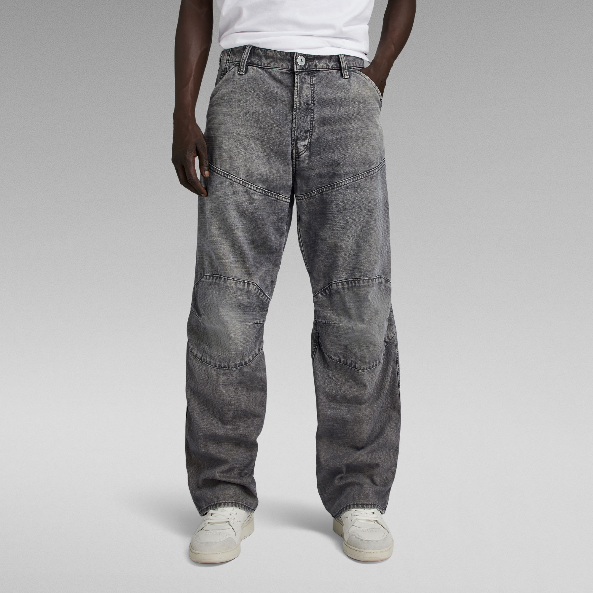 G-Star RAW 5620 G-Star Elwood 3D Loose Jeans Zwart Heren