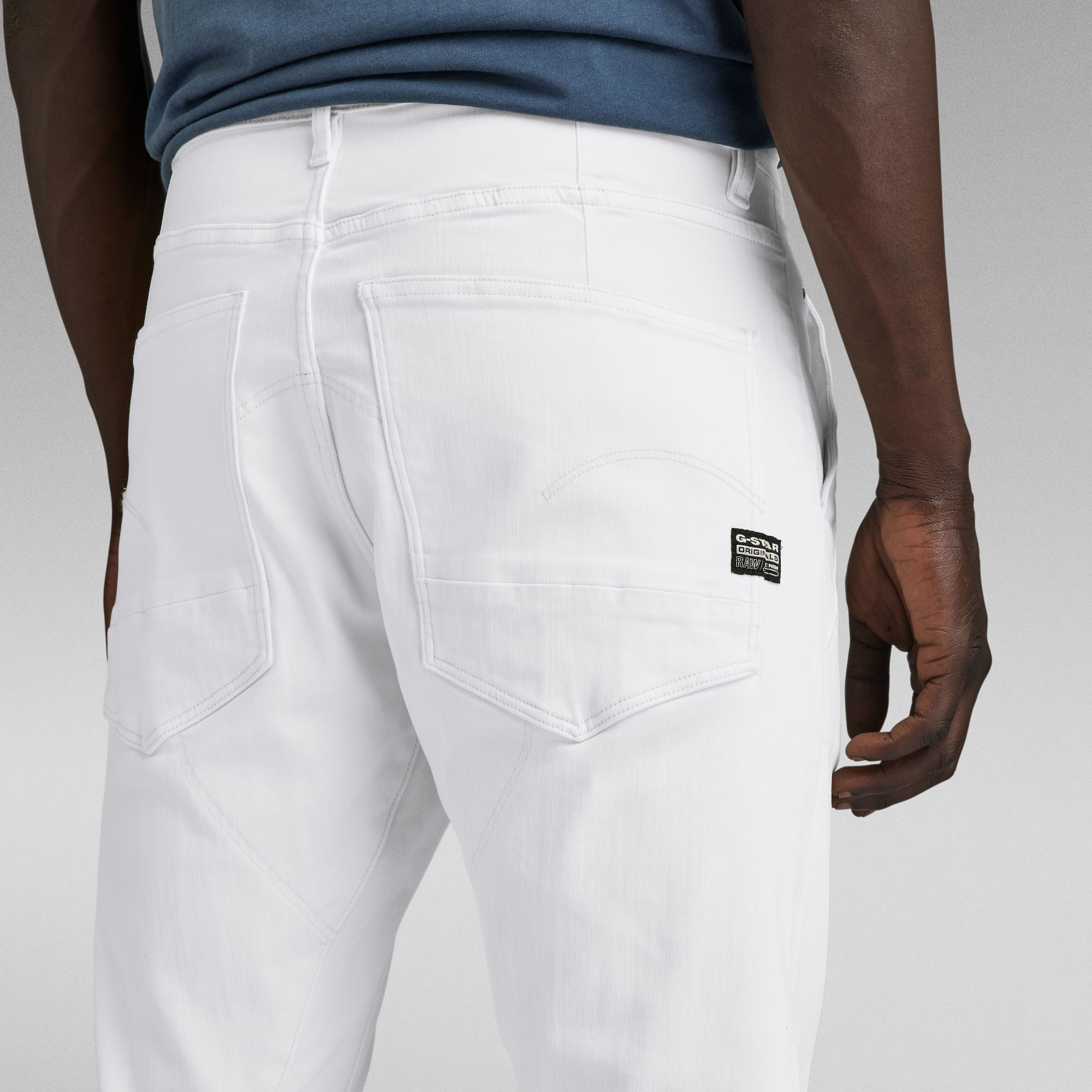 Thumbnail - Kairori Slim Jeans - Weiß - Herren