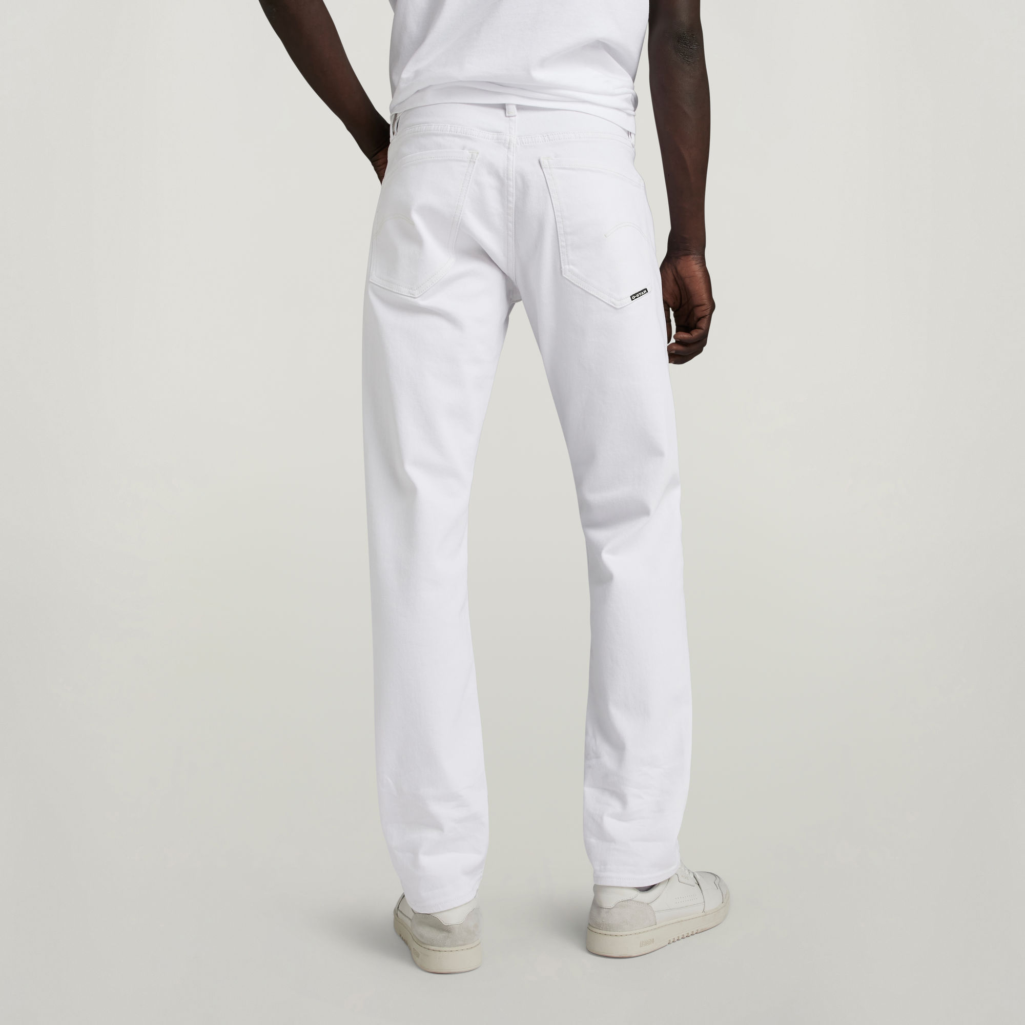 G-Star RAW Mosa Straight Jeans Wit Heren