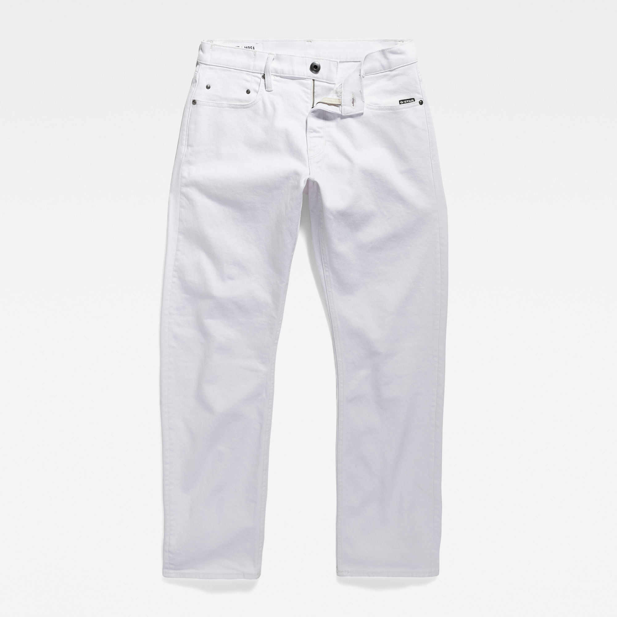 G-Star RAW Mosa Straight Jeans Wit Heren