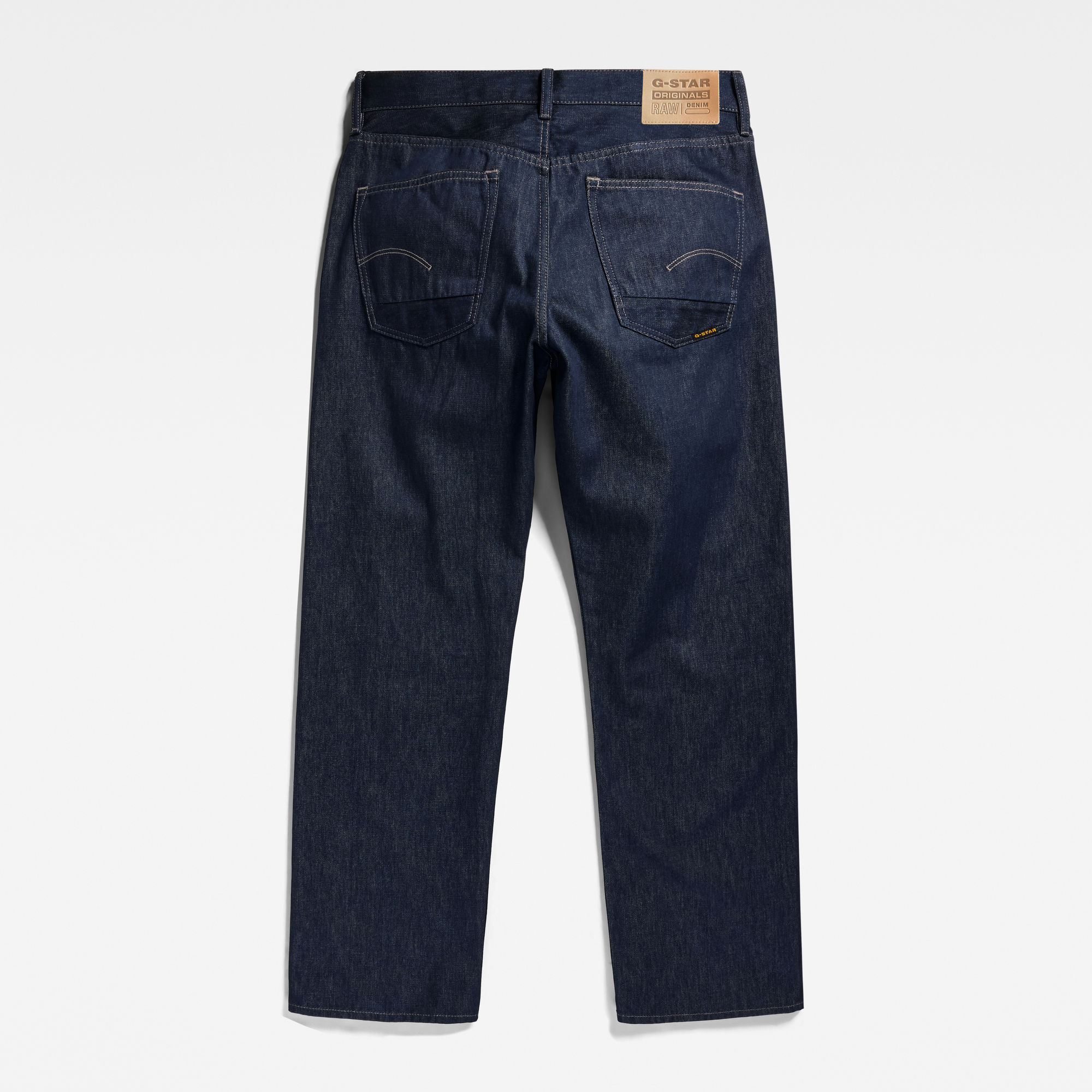 G-Star RAW Dakota Regular Straight Selvedge Jeans Donkerblauw Heren
