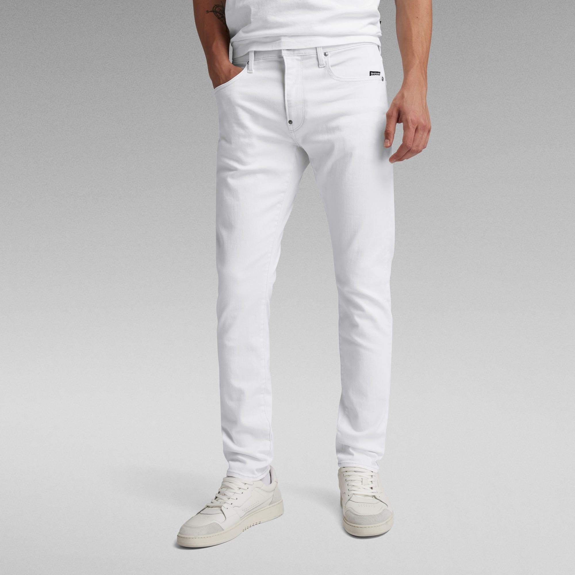 

Revend FWD Skinny Jeans - White - Men